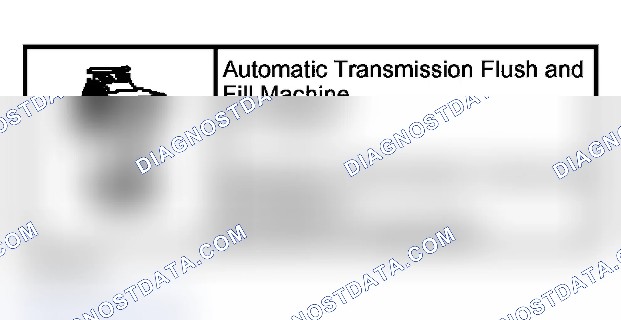 Scheme 78: Transmission Fluid Drain And Refill