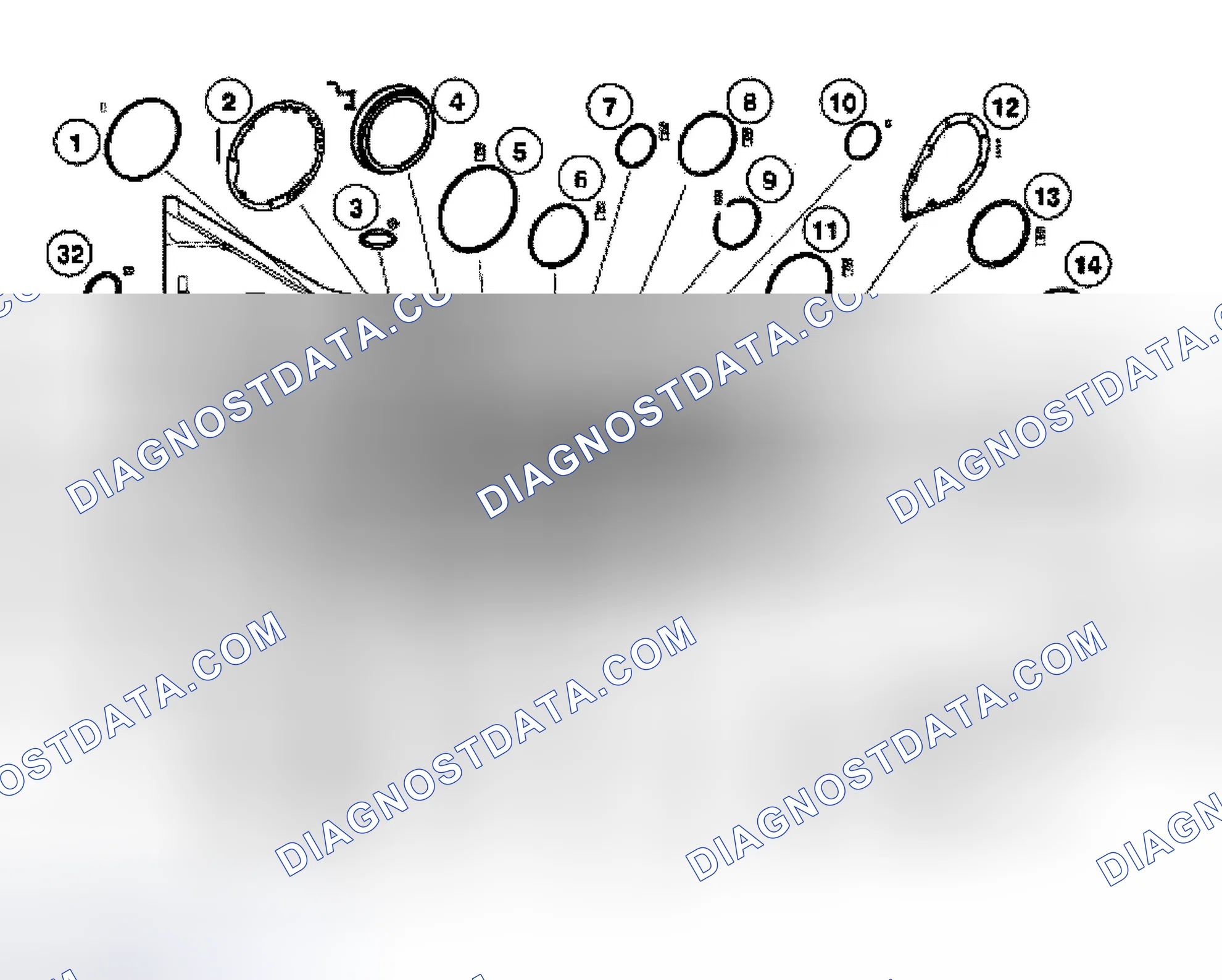 Scheme 317: SEALS, RINGS AND GASKET LOCATOR