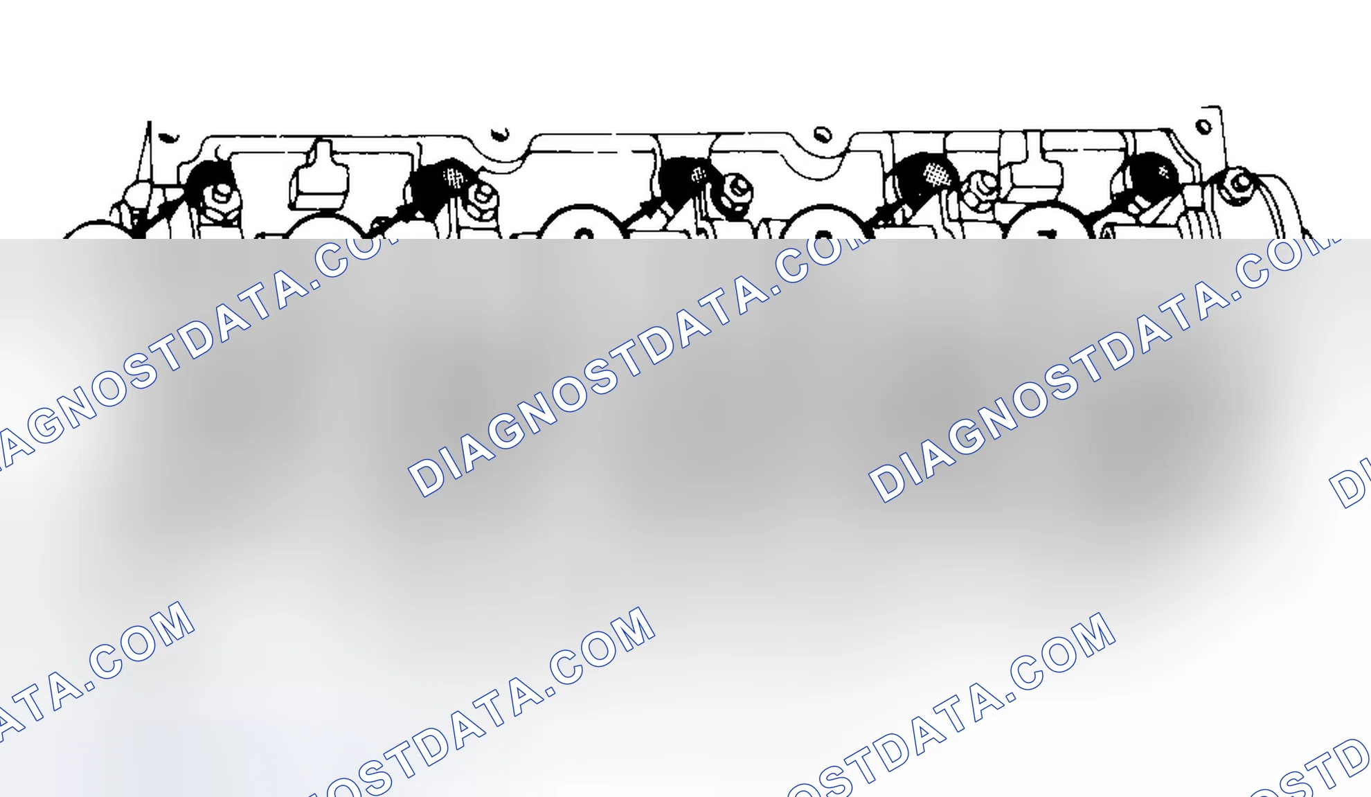 Scheme 7: Typical Cylinder Head Tightening or Loosening Sequence