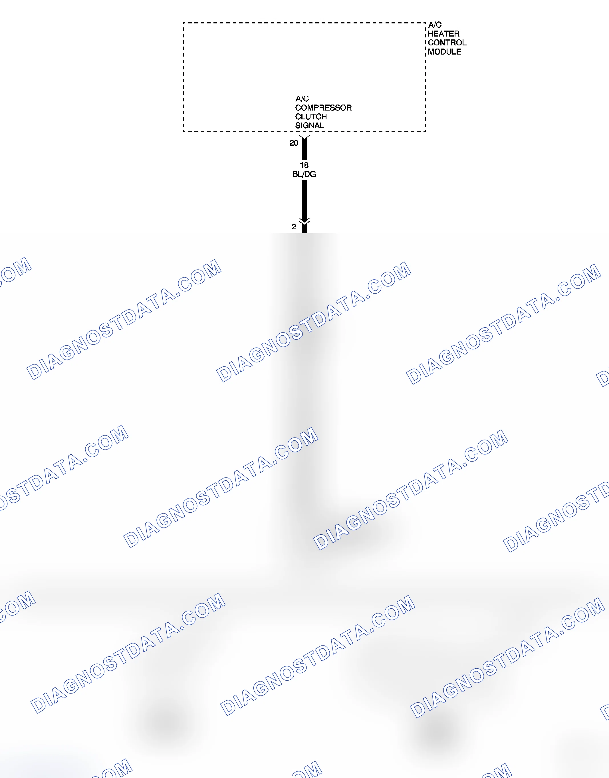 Scheme 51: 1419-00 A/C COMPRESSOR CLUTCH CIRCUIT