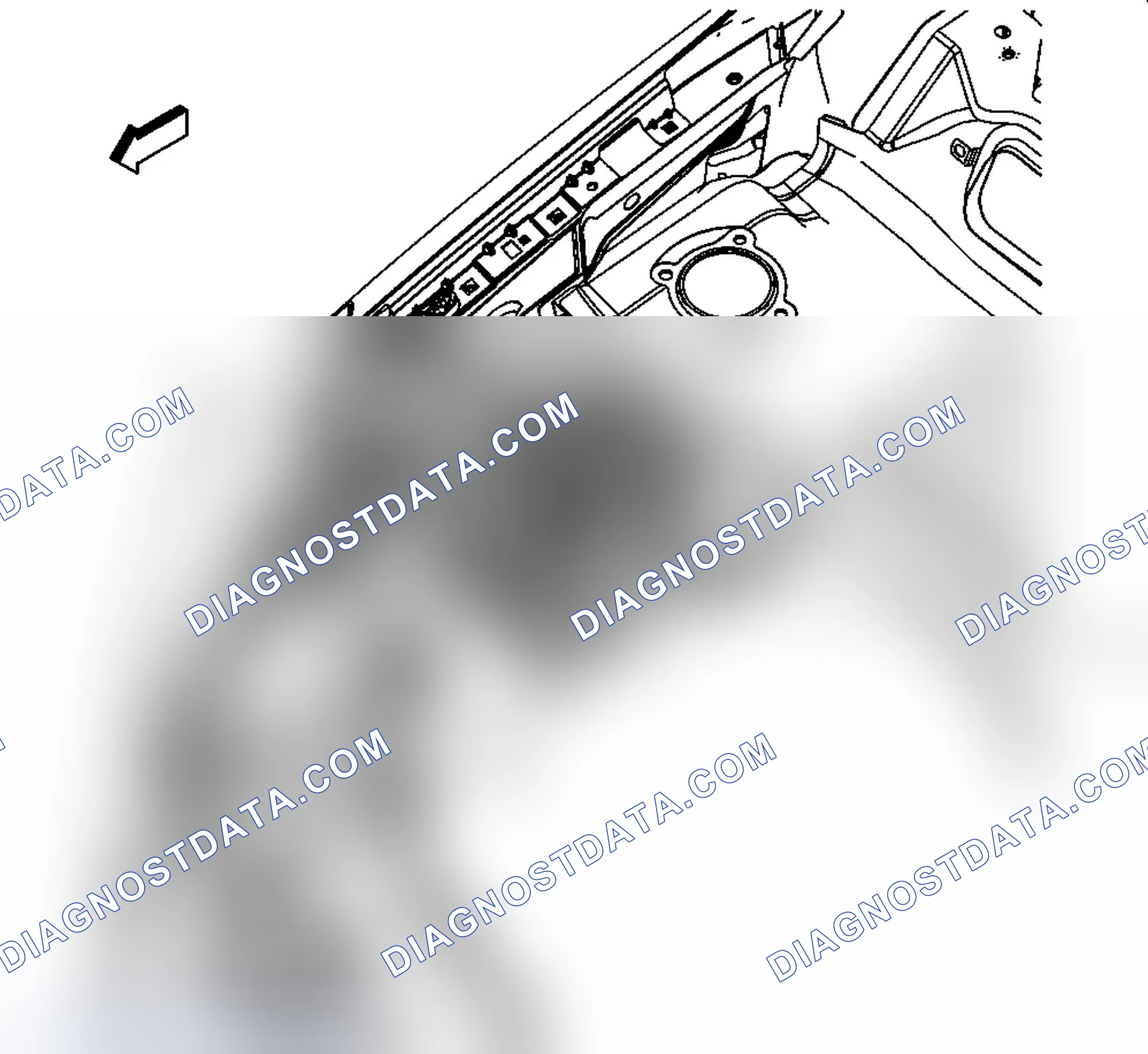Scheme 56: Right Front of the Engine Compartment