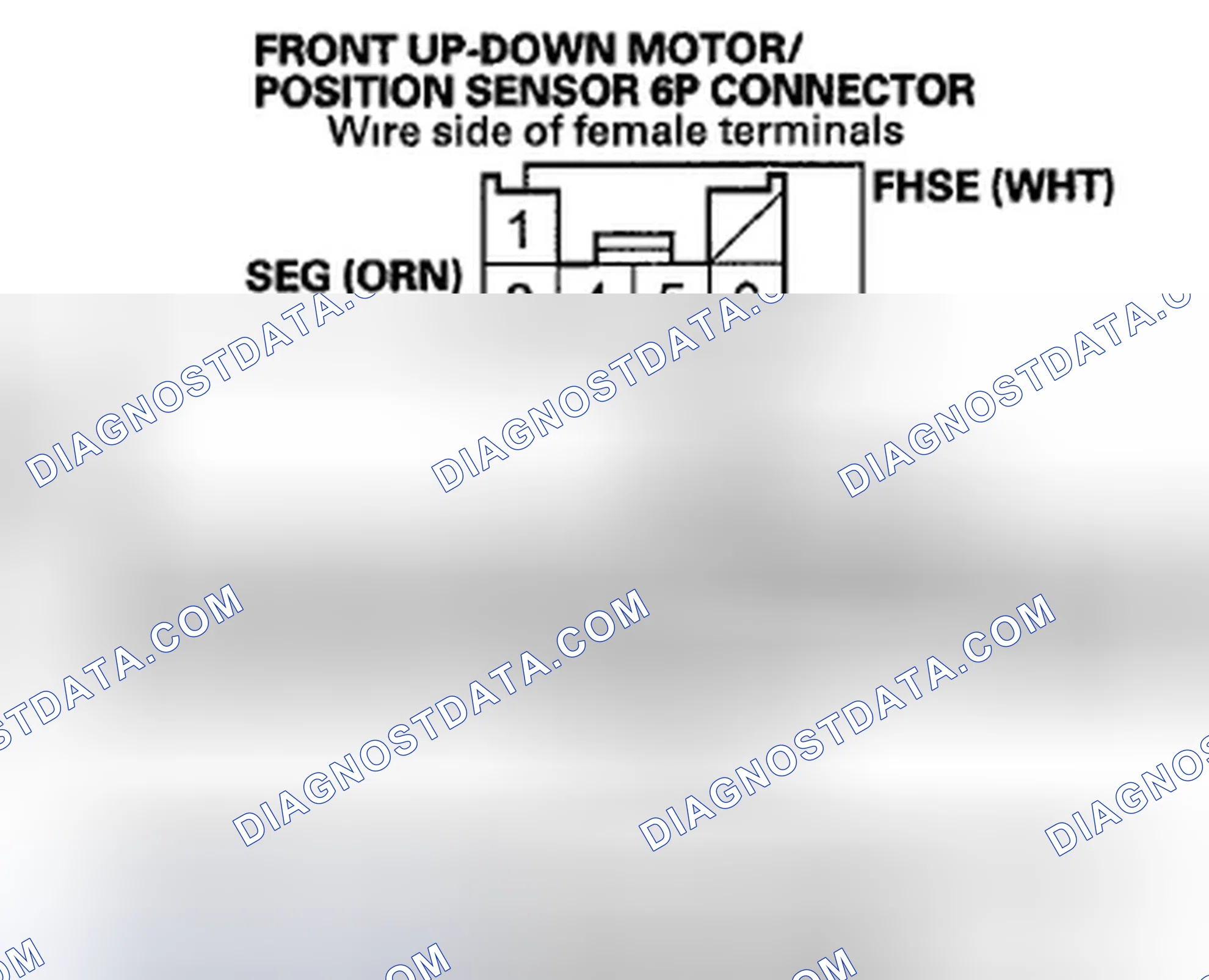 Scheme 29: DTC B1826: Power Seat Front Up-down Motor Pulse Error