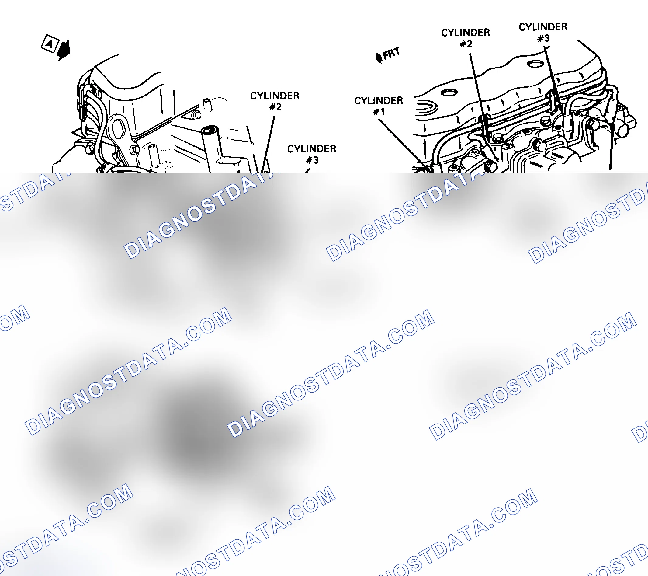 Scheme 5: Firing Order & Timing Marks (2.5L)