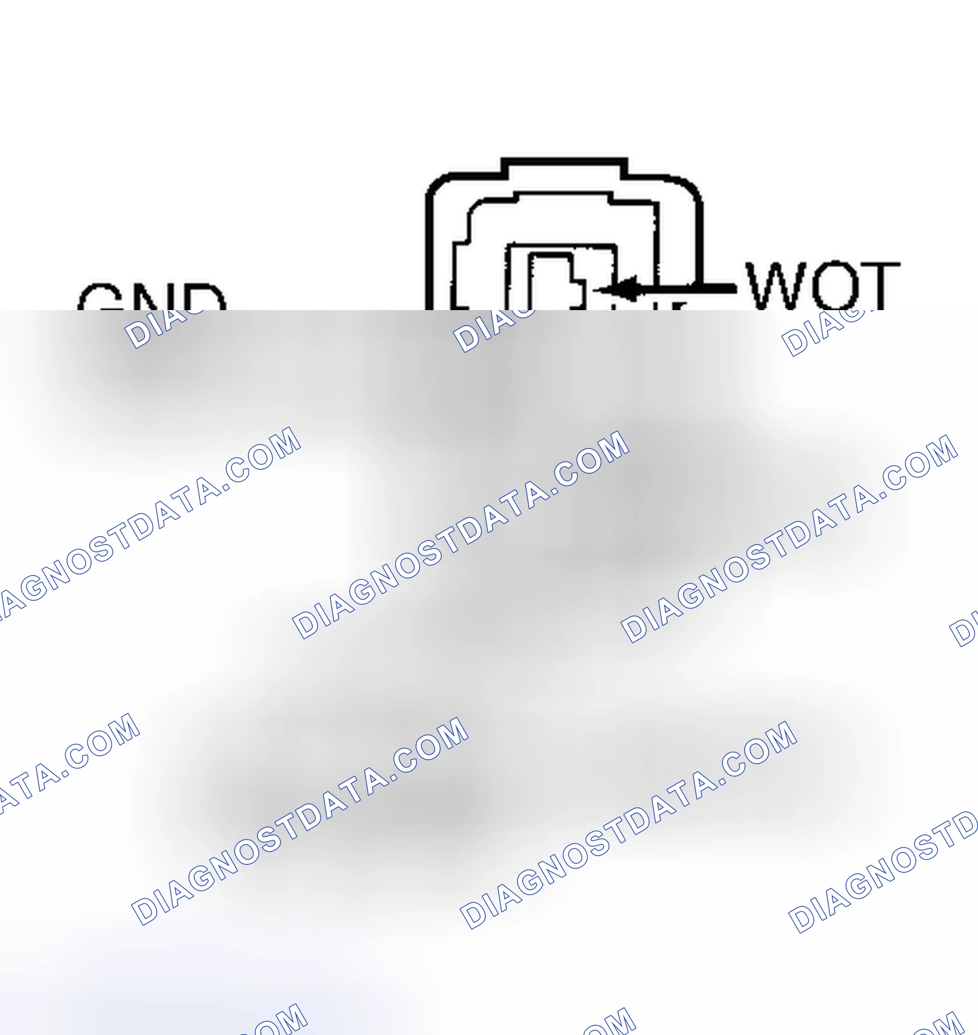 Scheme 161: Idle & WOT Switch Ckts & Connector ID (M/T, Type "B")