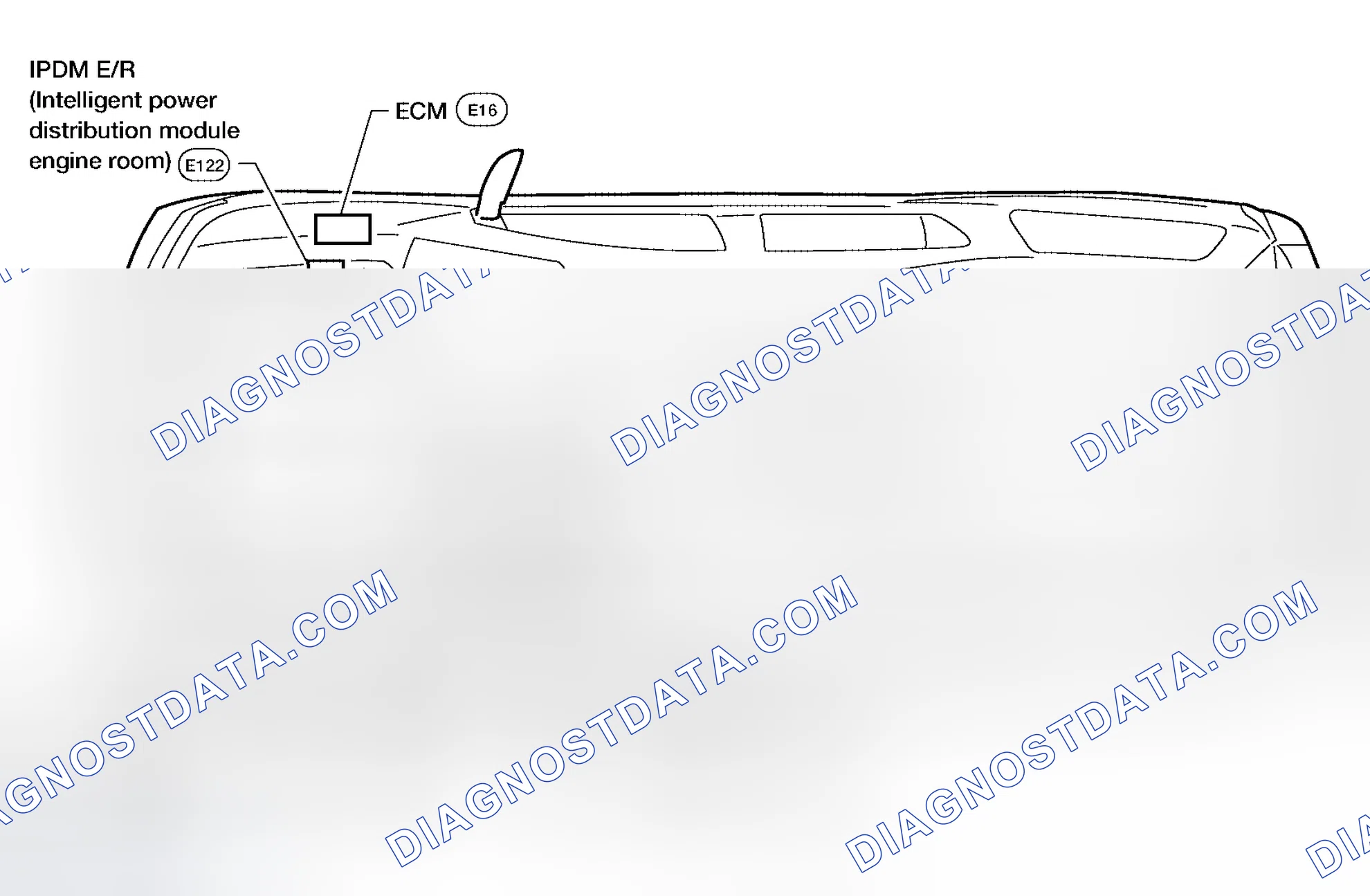 Scheme 176: COMPONENT PARTS AND HARNESS CONNECTOR LOCATION
