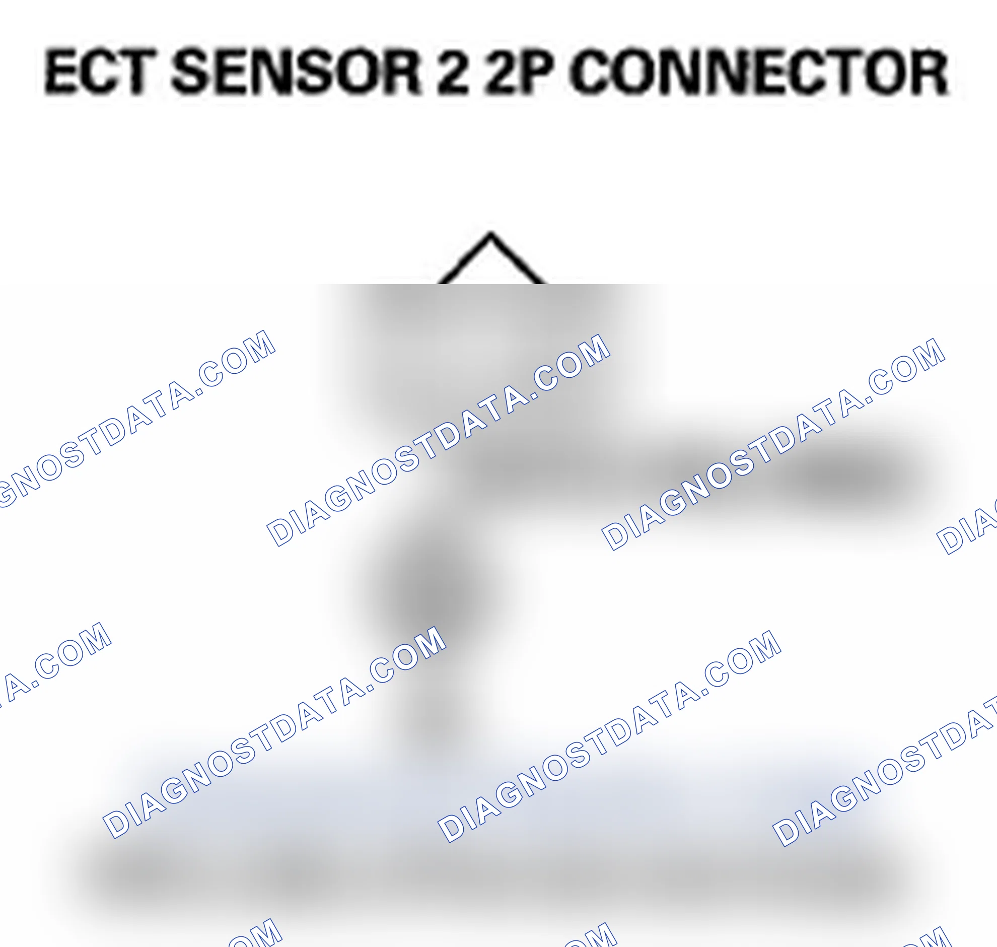 Scheme 449: DTC P2184: ECT Sensor 2 Circuit Low Voltage