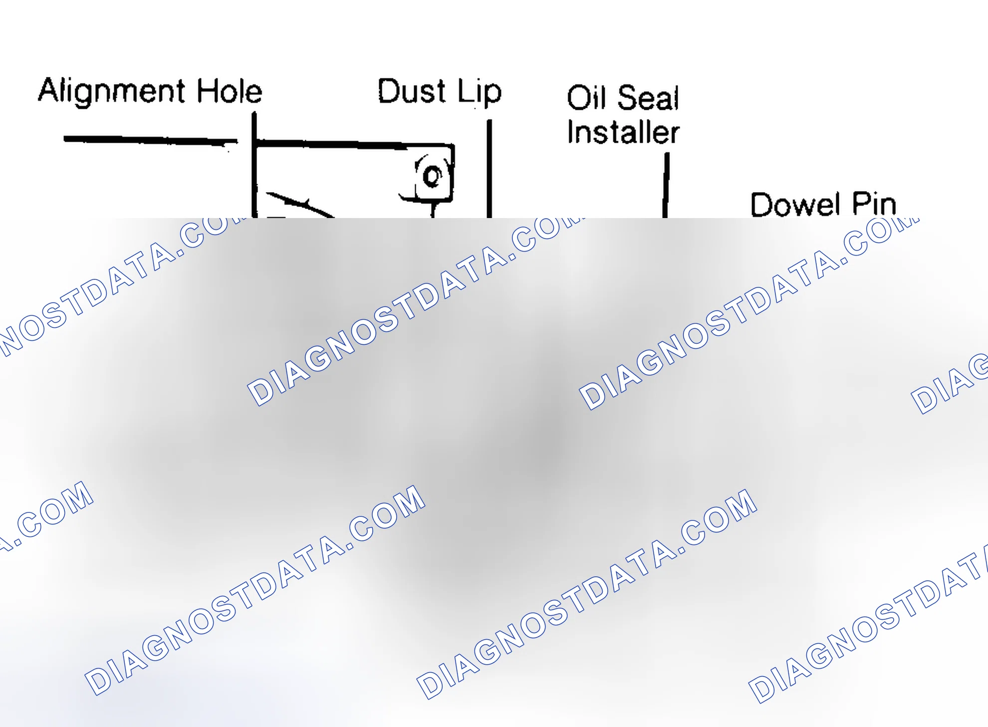 Scheme 10: Installing Typical One-Piece Oil Seal
