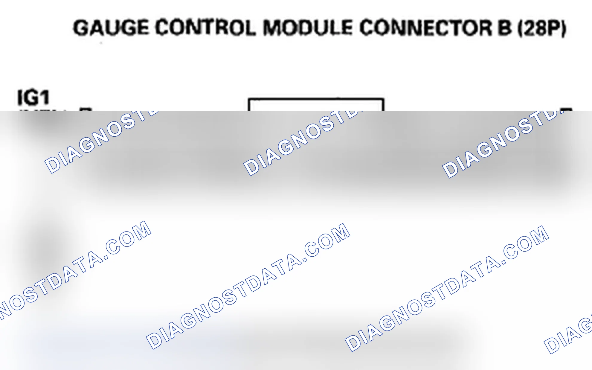 Scheme 104: Adaptive cruise control (ACC) indicator (amber) does not come on