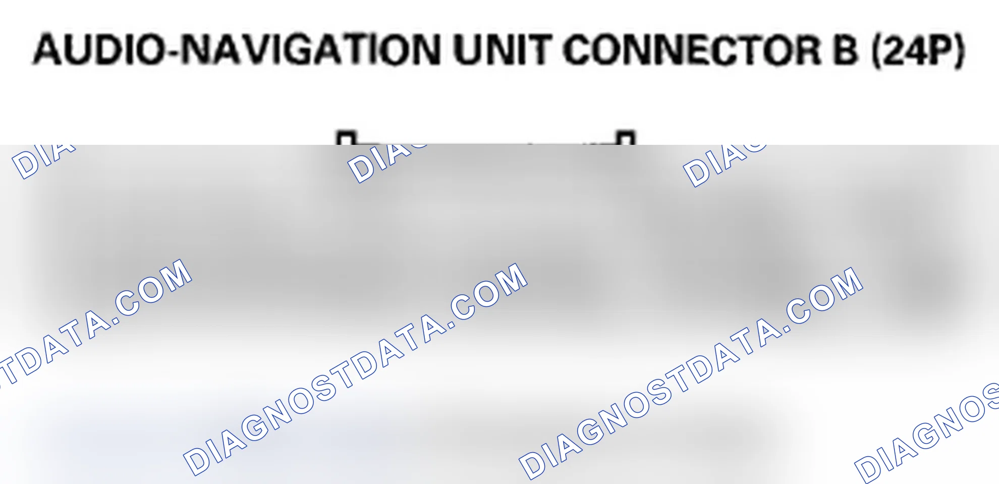 Scheme 173: Auxiliary input sound is low or cannot be heard (with navigation)