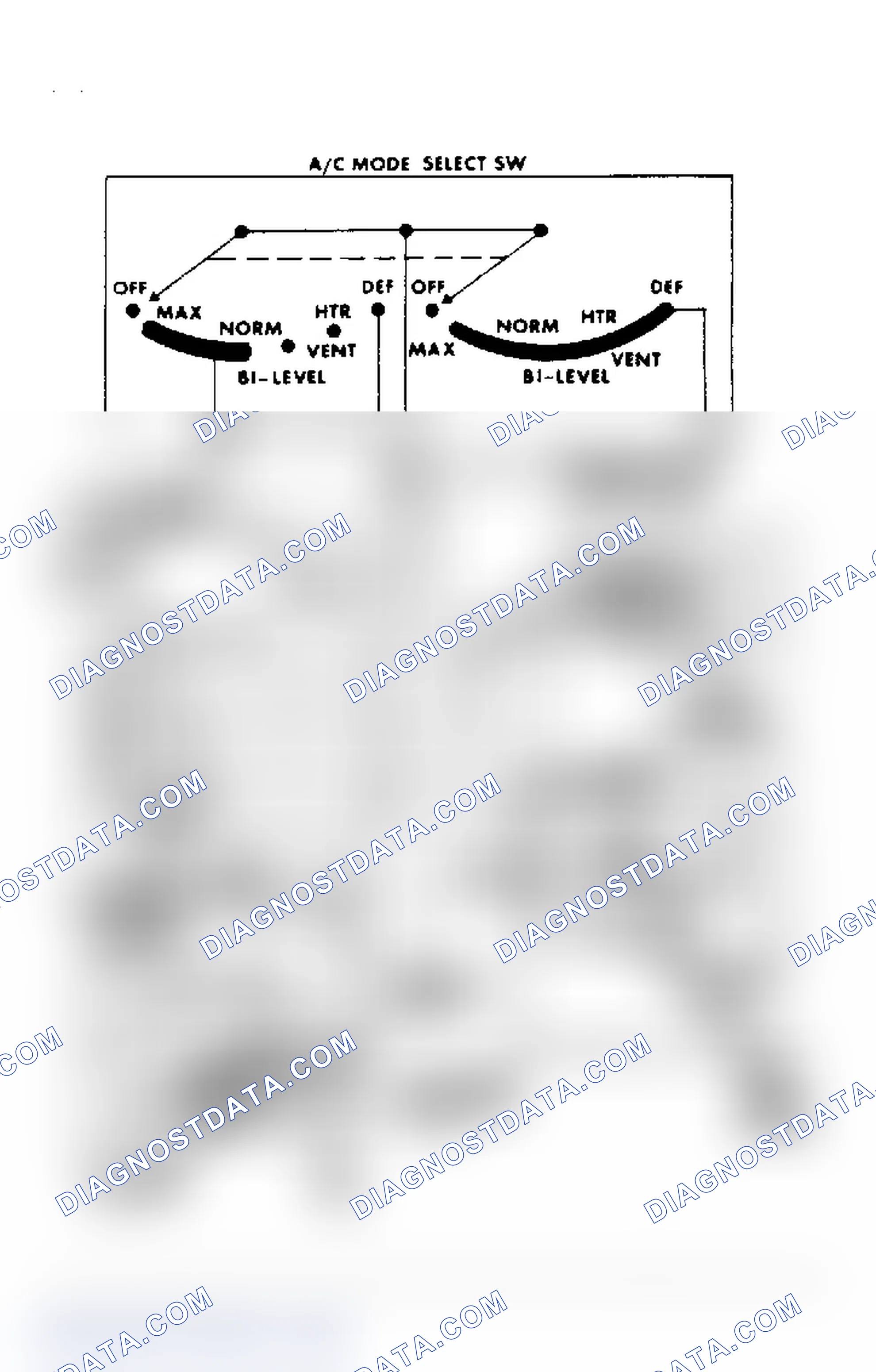 Scheme 11: Manual A/C-Heater Wiring Diagram ("S/T" Series - 4-Cyl.)