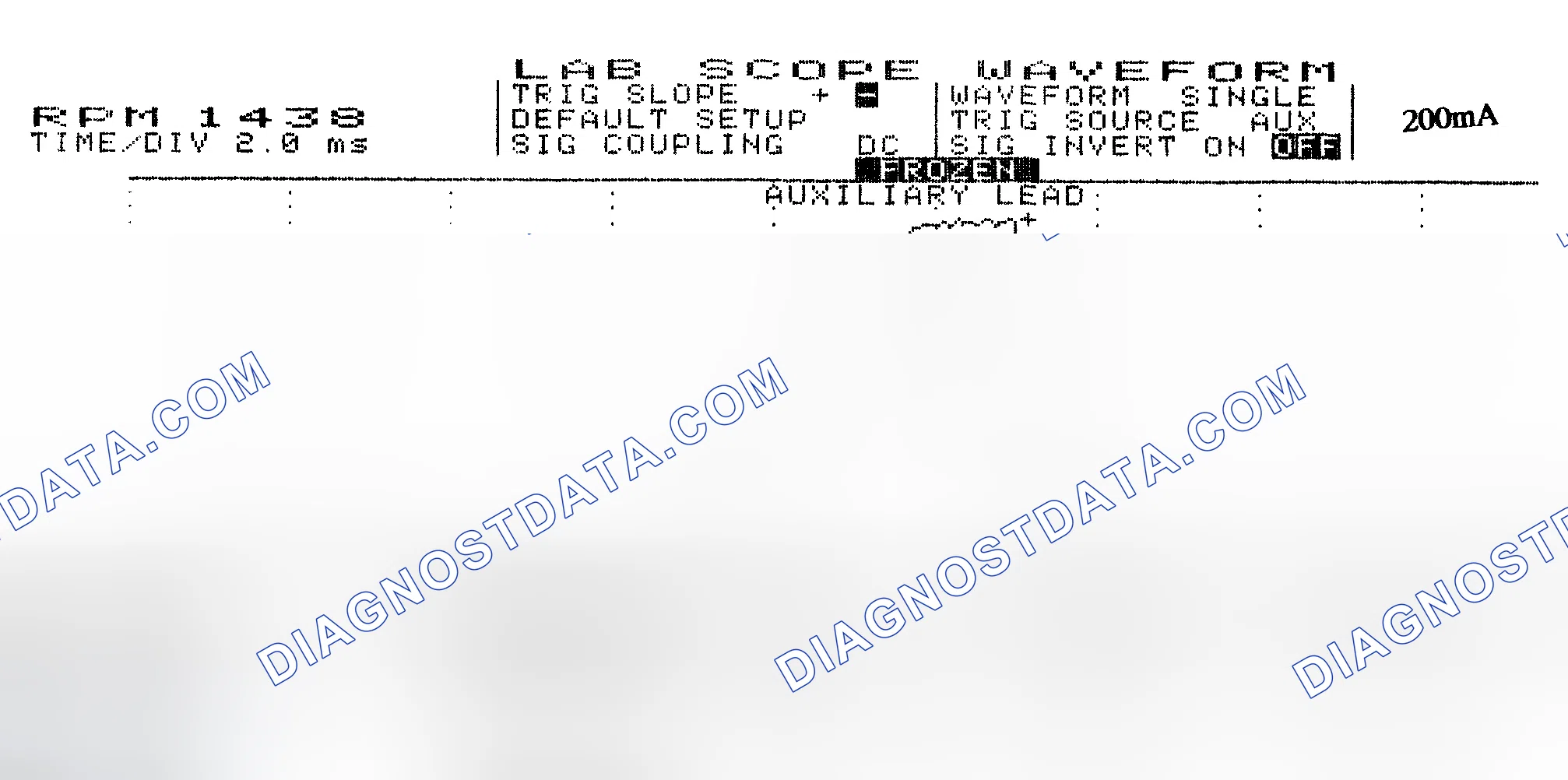 Scheme 15: Single Injector w/Normal Current Flow - Current Pattern