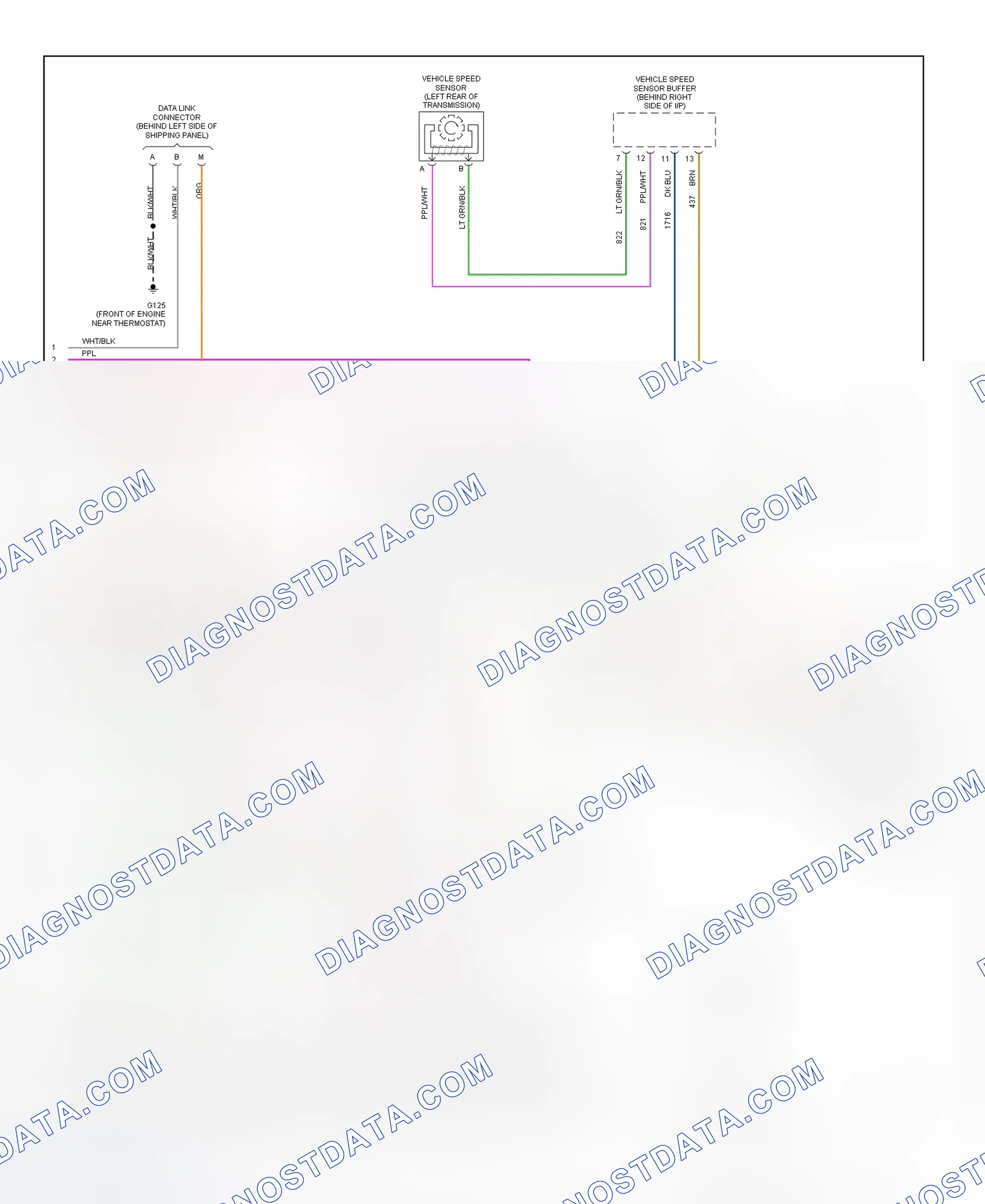 Scheme 276: Wiring Diagram ("P" Series - Commercial & Motorhome - 7.4L With 4L80-E - 3 Of 3)