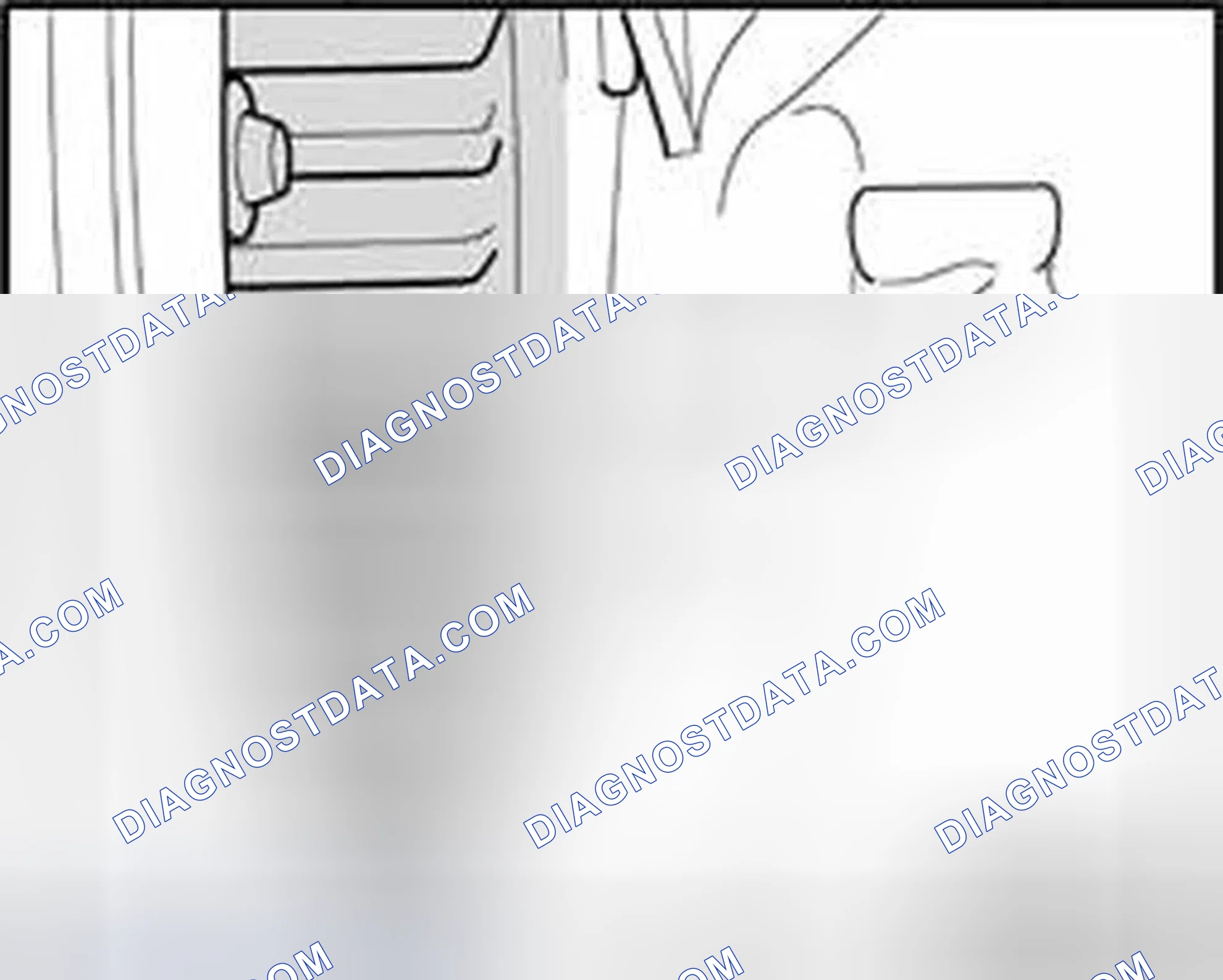 Scheme 42: Plenum chamber water drain, checking and cleaning