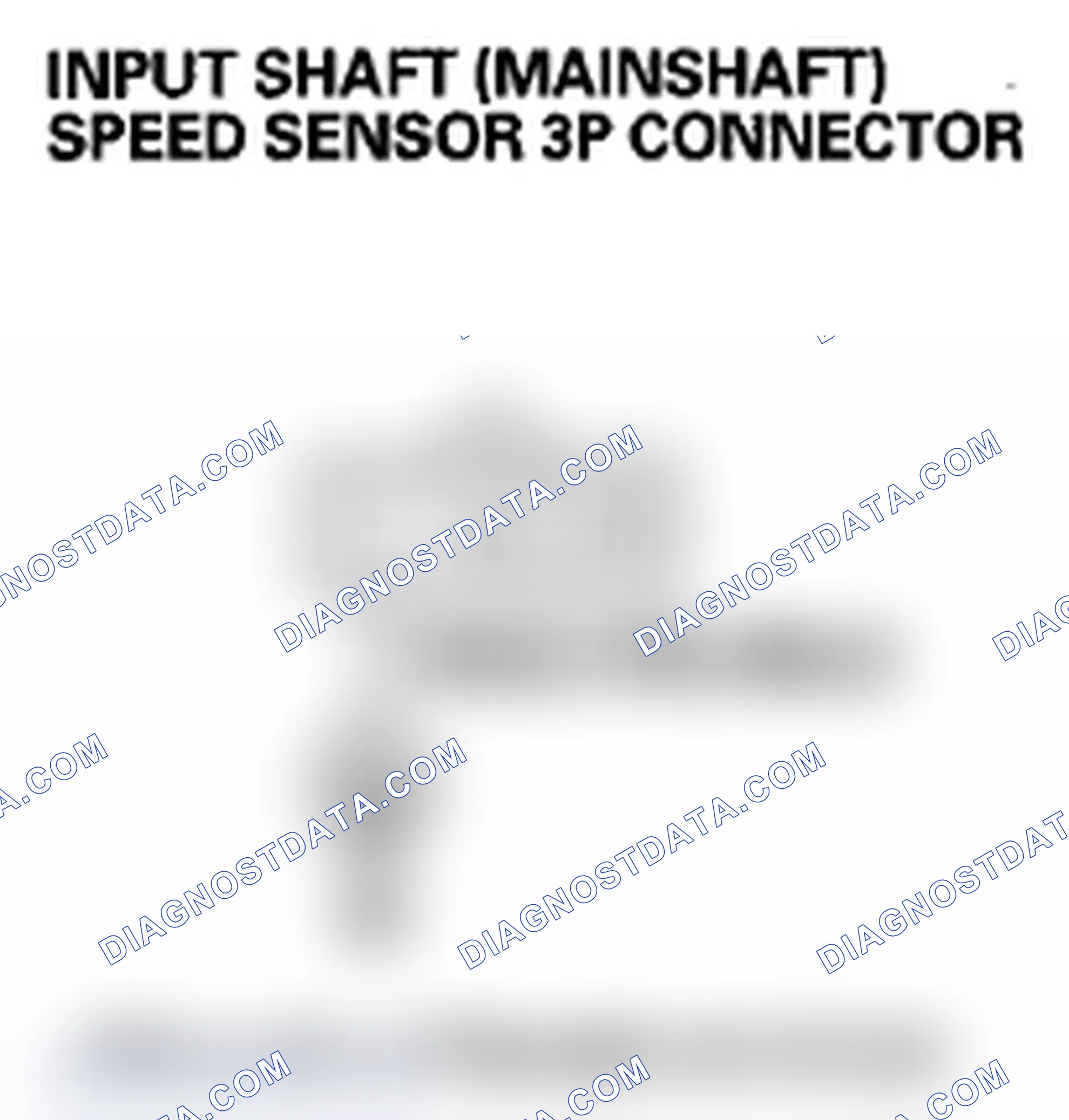 Scheme 232: DTC P0715: Input Shaft (Mainshaft) Speed Sensor Circuit Malfunction