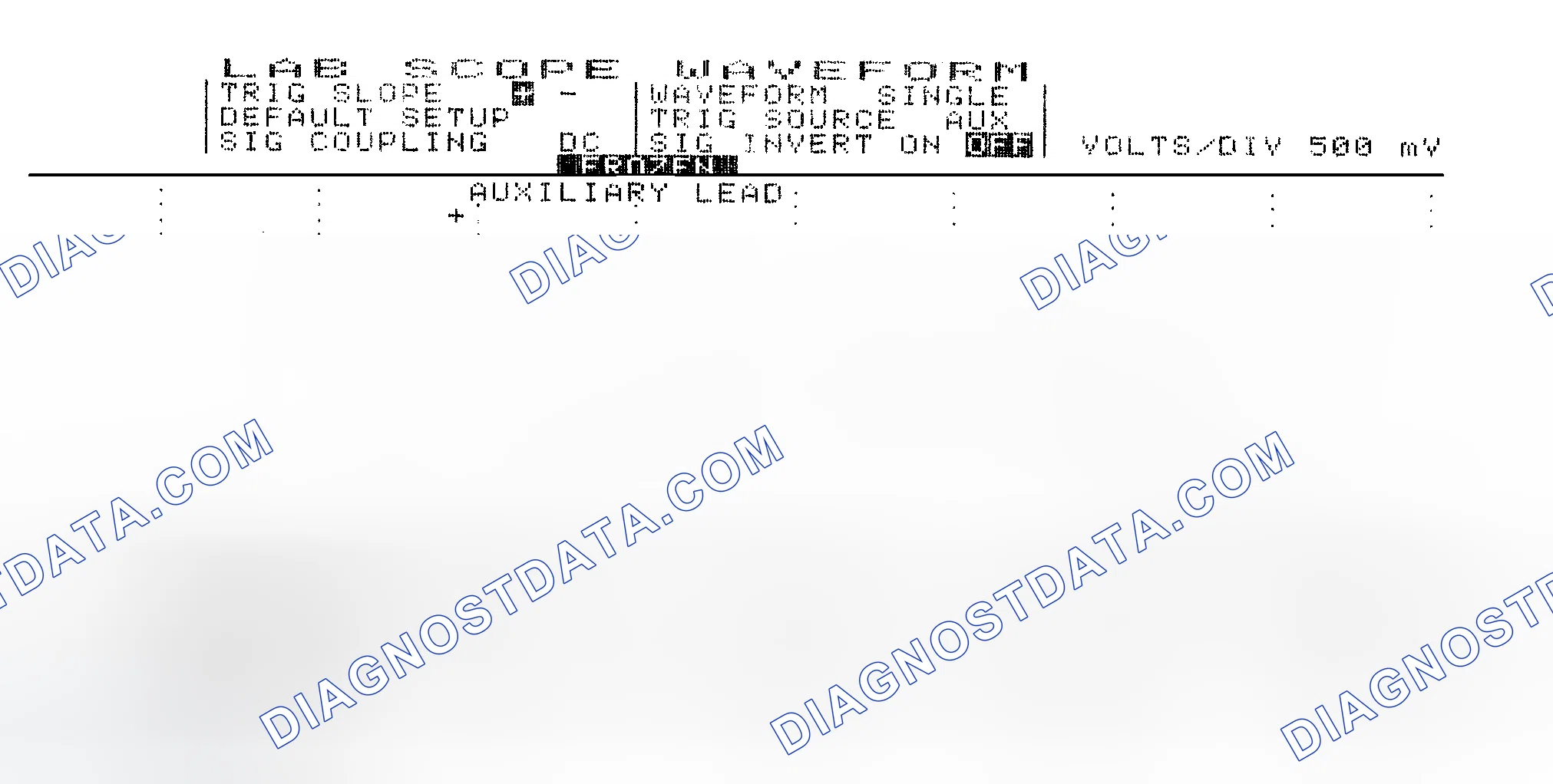 Scheme 14: Single Injector w/Excessive Current Flow - Current Pattern