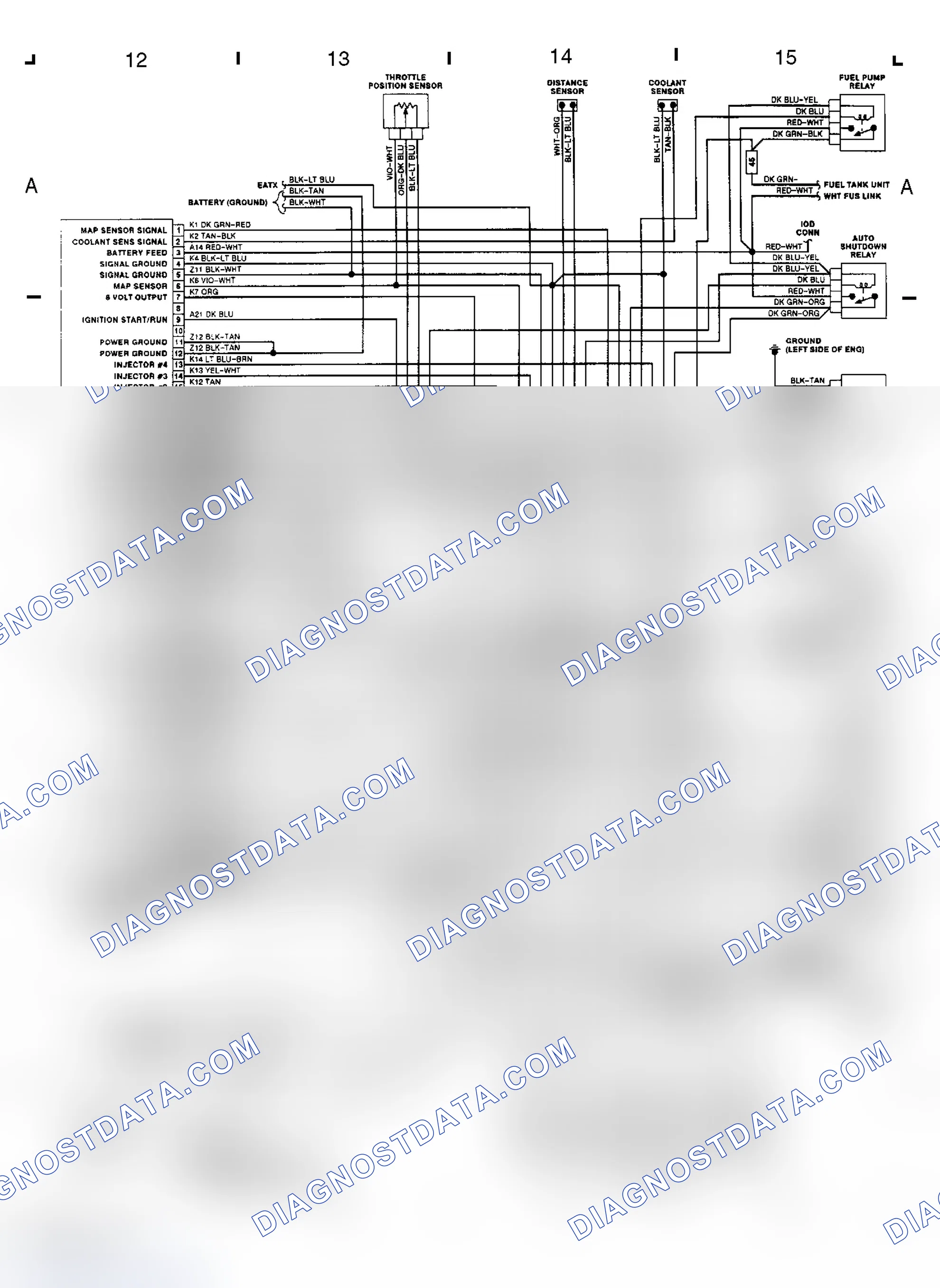 Scheme 88: Wiring Diagram (3.3L - FWD Van)
