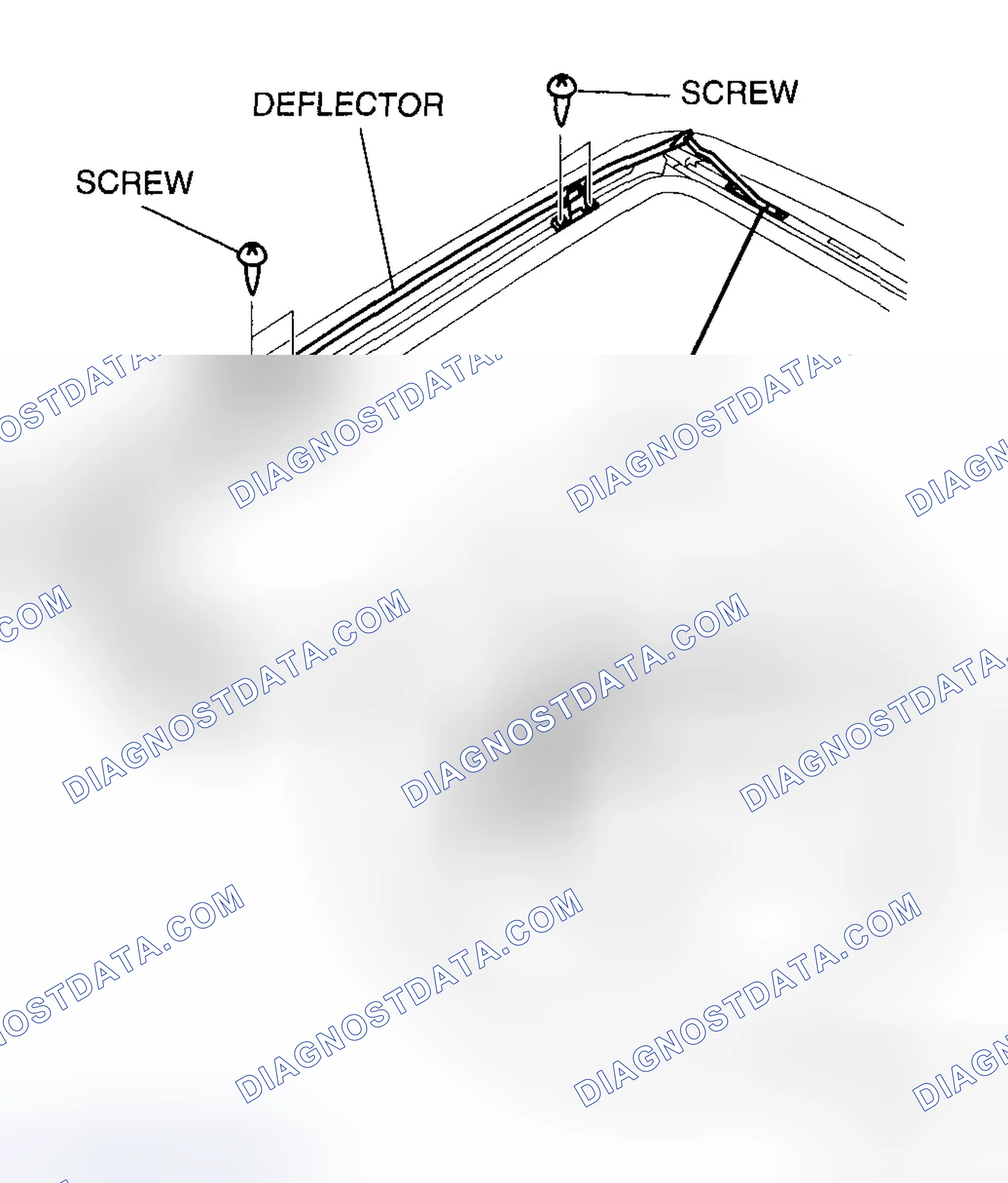 Scheme 2: DEFLECTOR REMOVAL/INSTALLATION