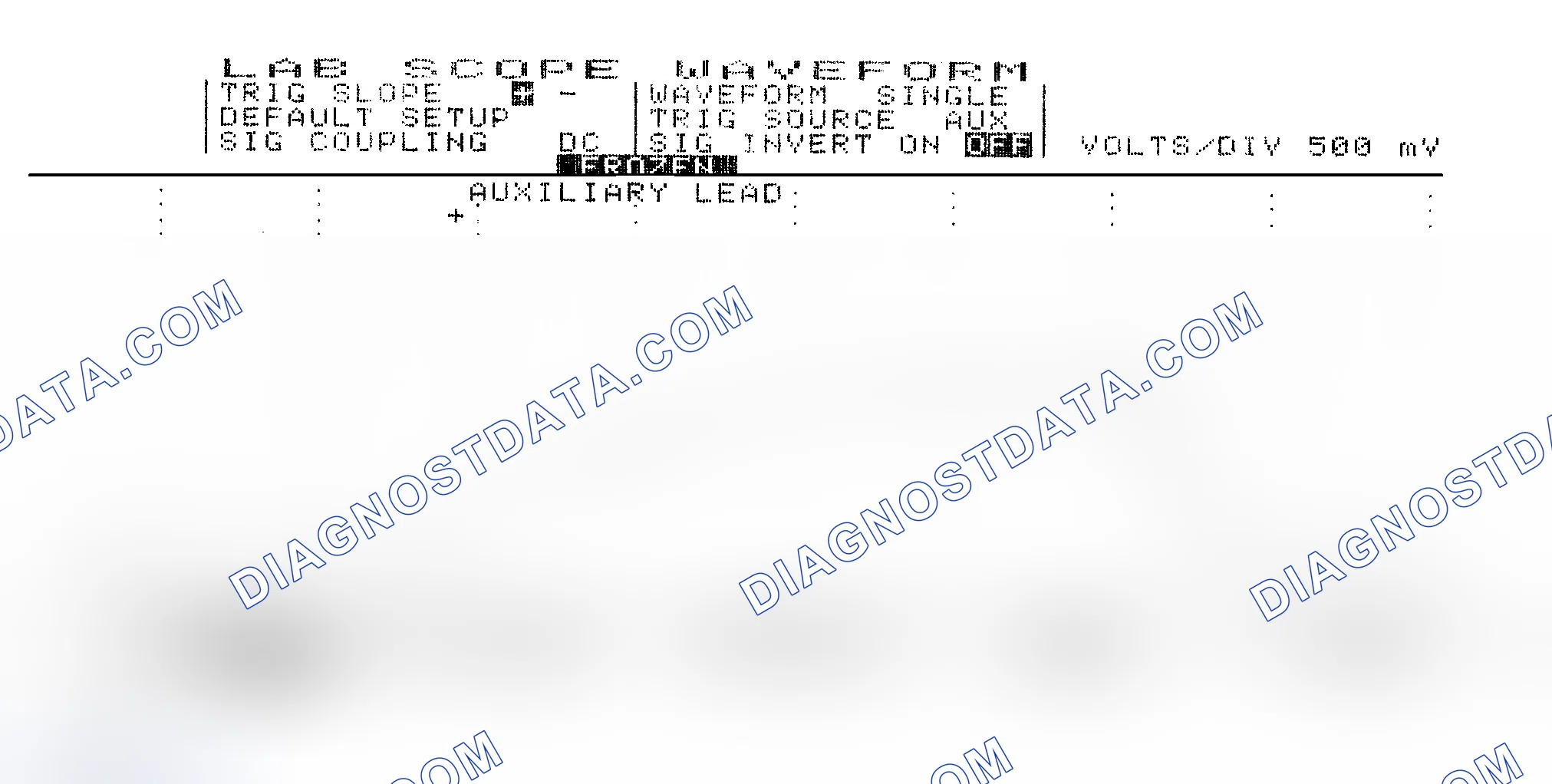 Scheme 14: Single Injector w/Excessive Current Flow - Current Pattern