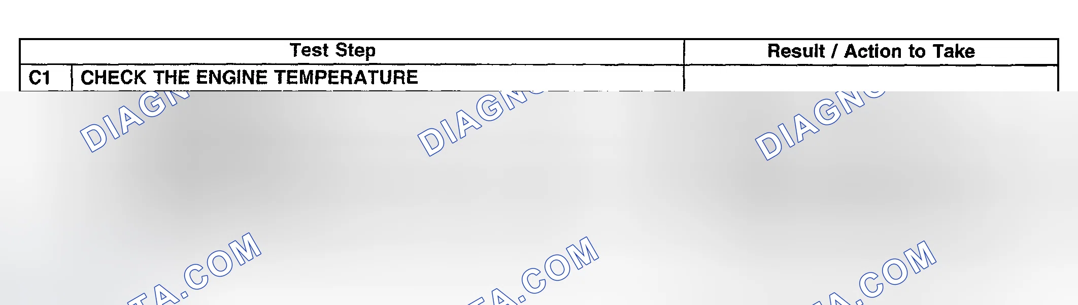 Scheme 10: Pinpoint Test C: Engine Does Not Reach Normal Operating Temperature