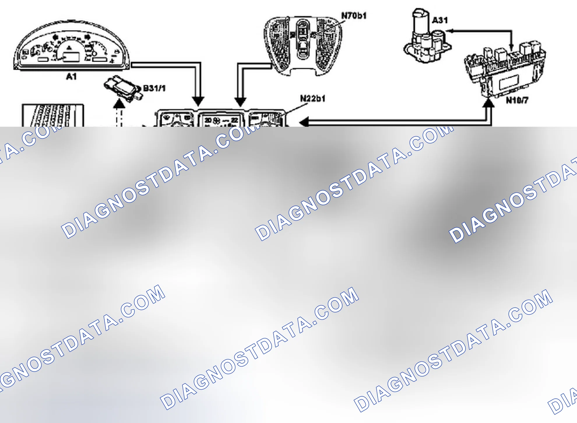 Fig. 136: Identifying Temperature Control Interlinkage Components