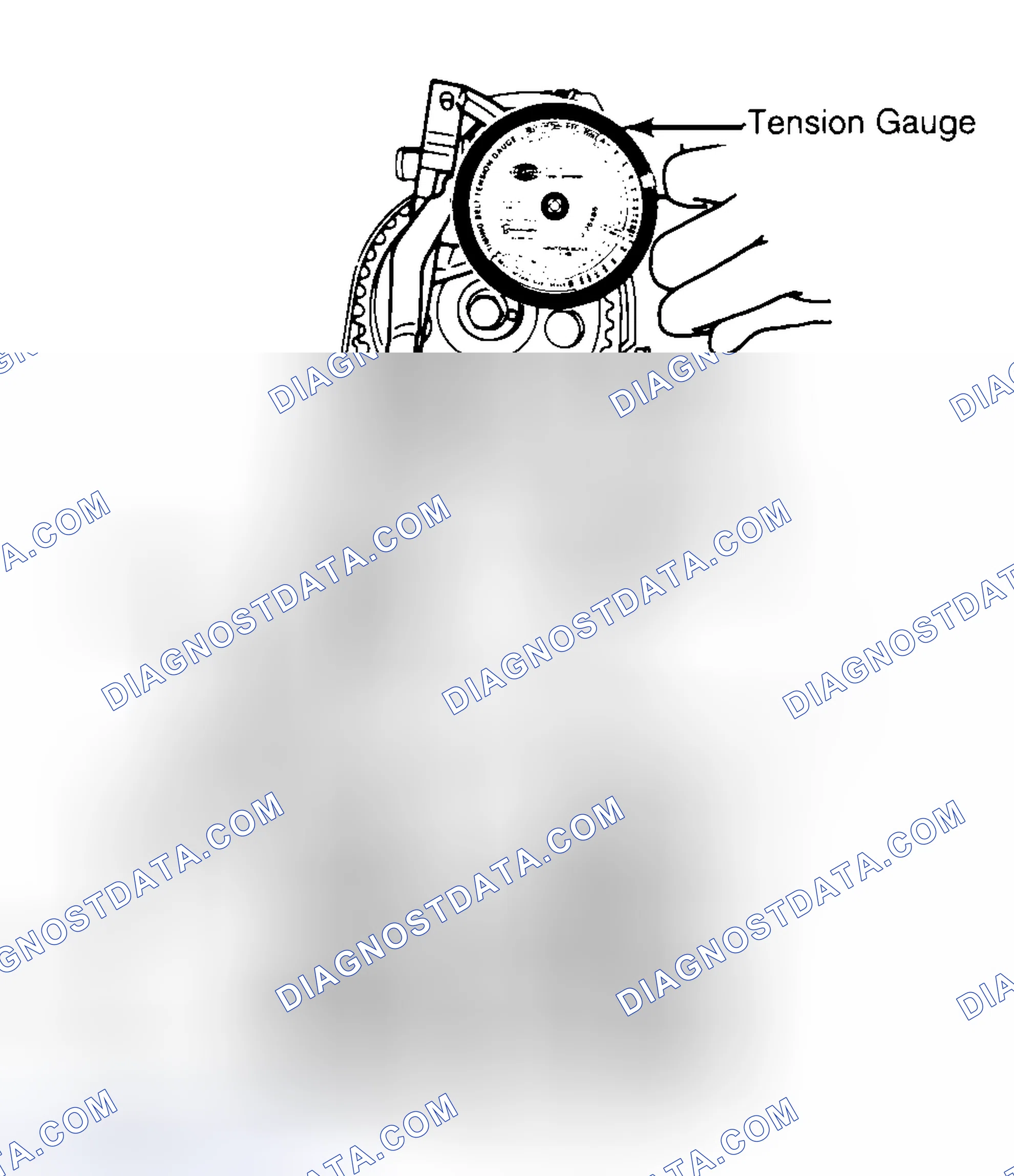 Scheme 3: Adjusting Typical Timing Belt Tension
