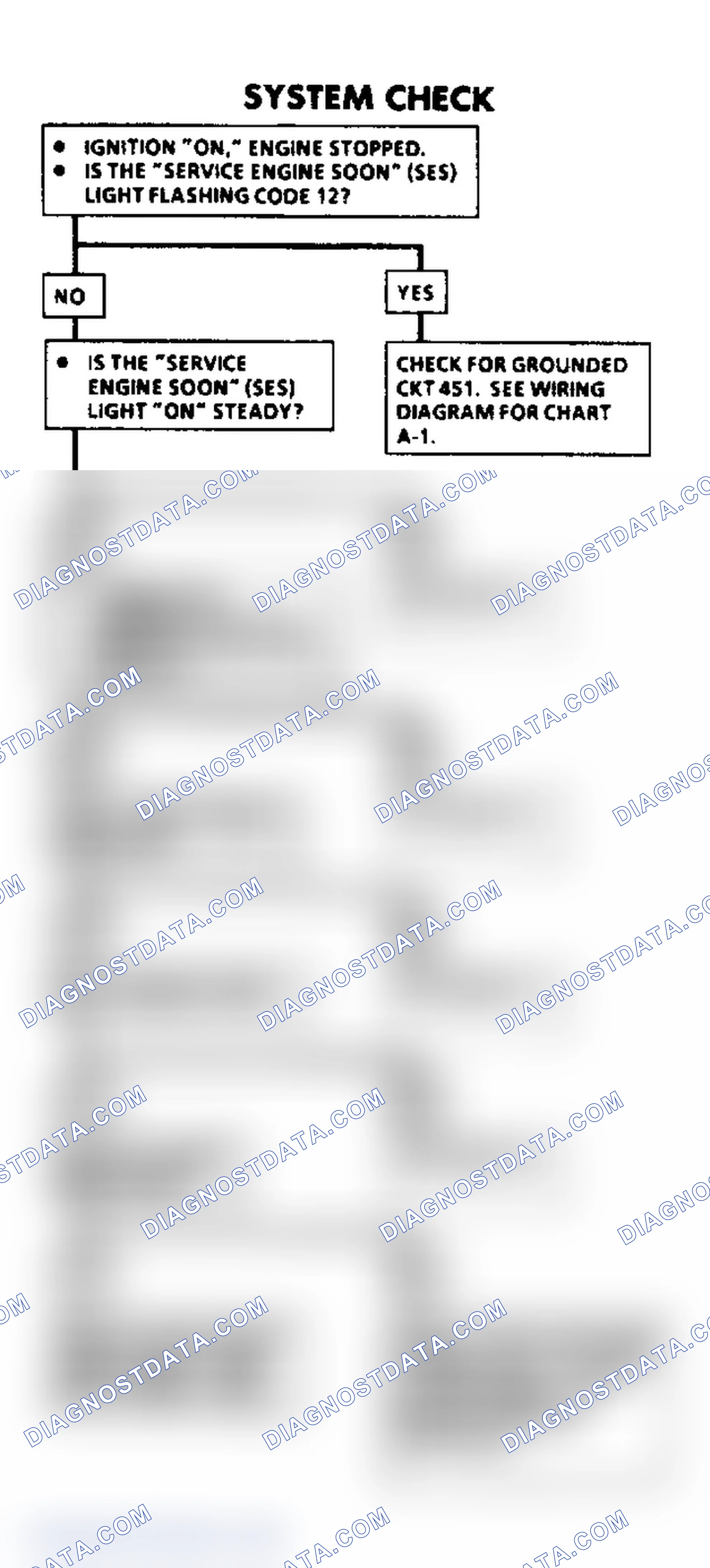 Scheme 177: System Check Flow Chart