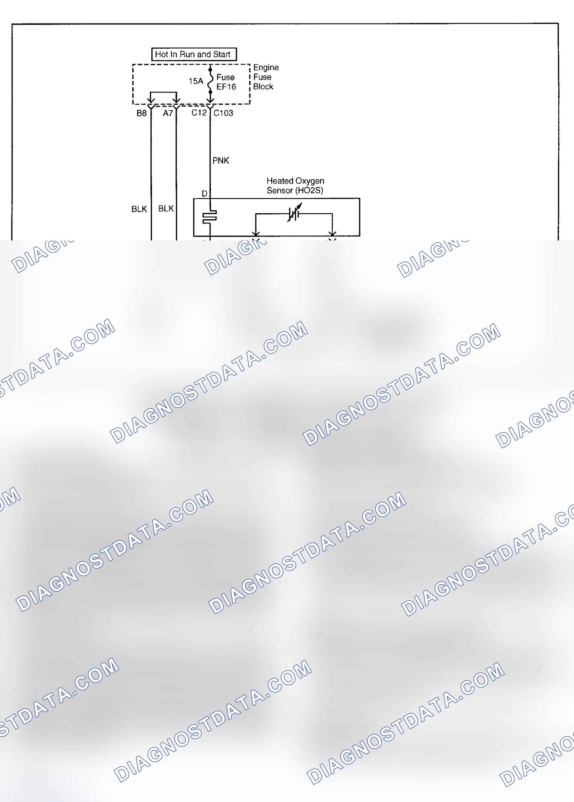 Scheme 72: DTC P0140: O2 BANK 1 SENSOR 2 NO ACTIVITY