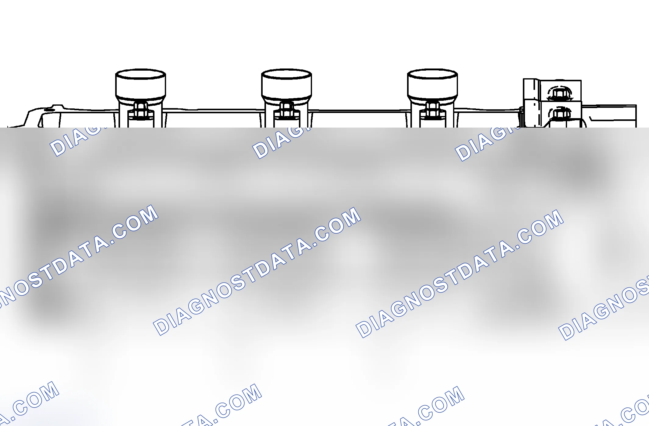 Scheme 71: Left Cylinder Head Intake Face