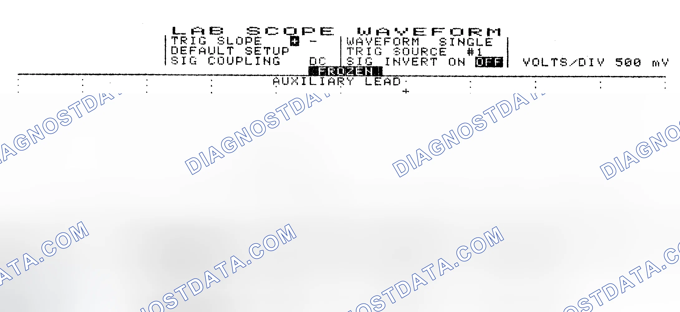 Scheme 10: Single Injector w/Excessive Current Flow - Current Pattern