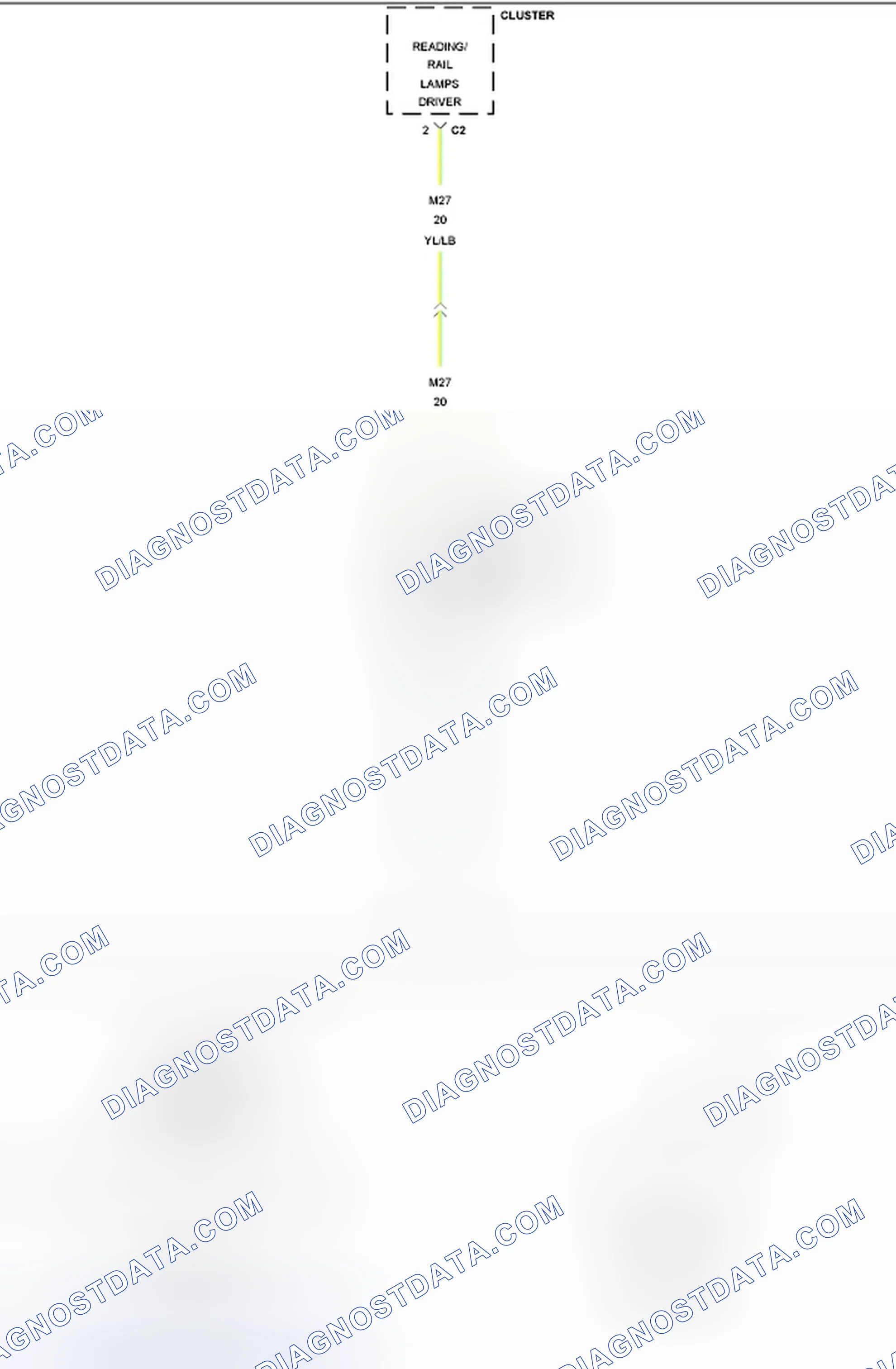 Scheme 283: B161E-READING LAMP CONTROL CIRCUIT