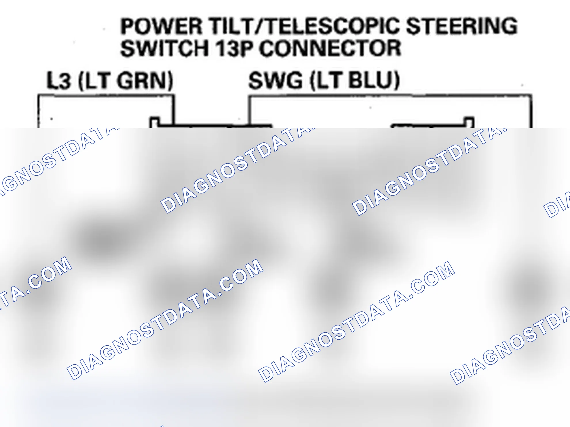 Scheme 194: DTC B1835: Steering Column Manual Switch Malfunction