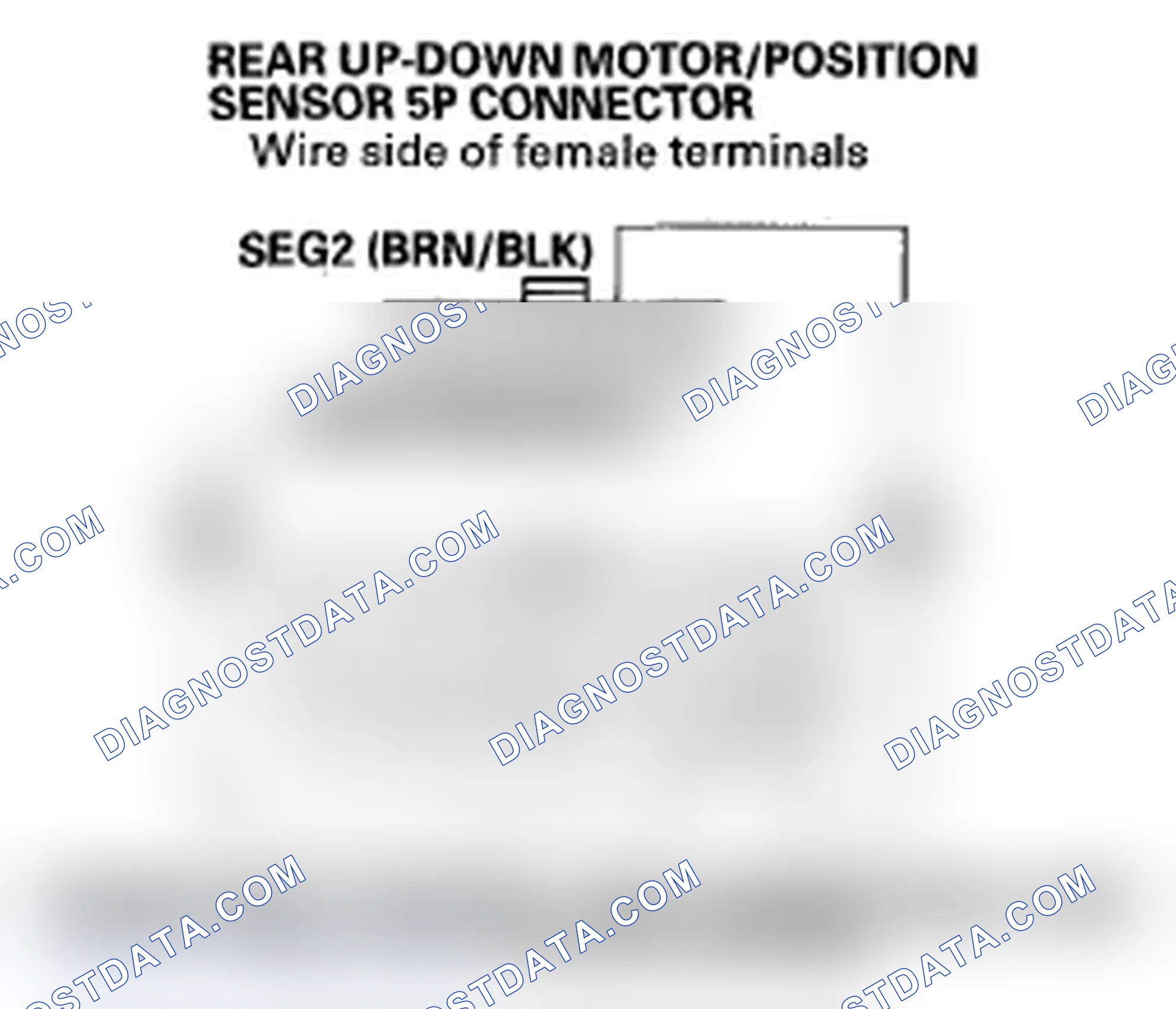 Scheme 27: DTC B1827: Power Seat Rear Up-down Motor Pulse Error