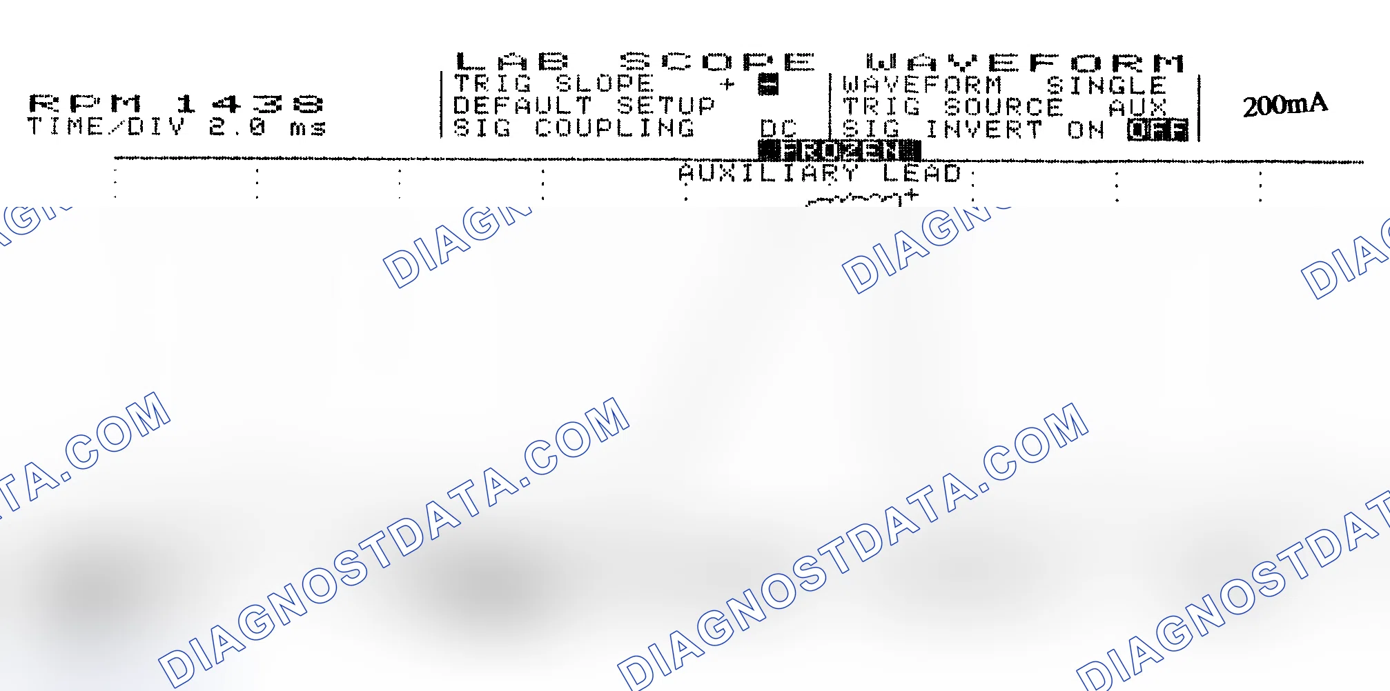 Scheme 15: Single Injector w/Normal Current Flow - Current Pattern