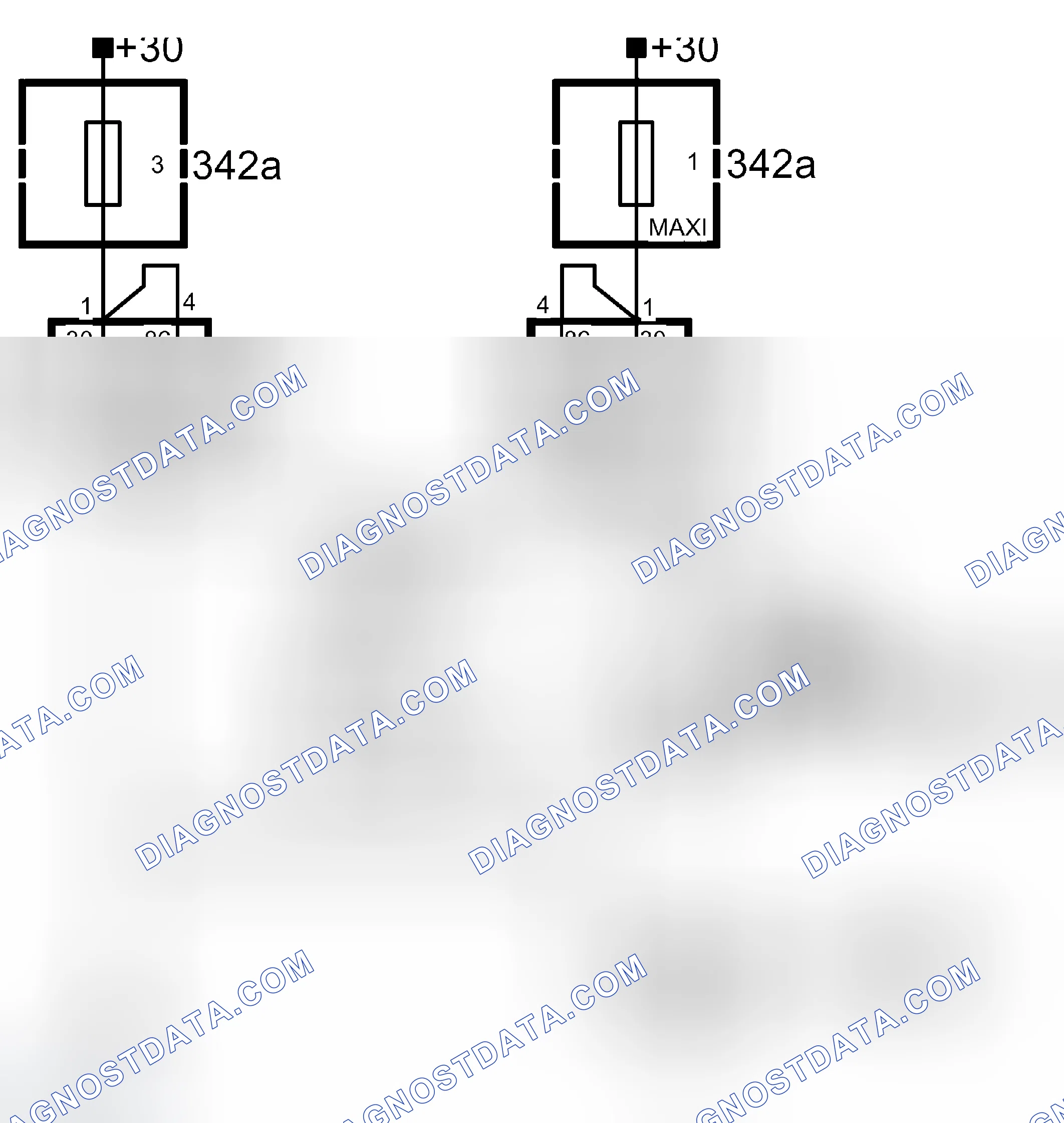 Scheme 129: Identifying Low Speed Radiator Fan Relay Circuit