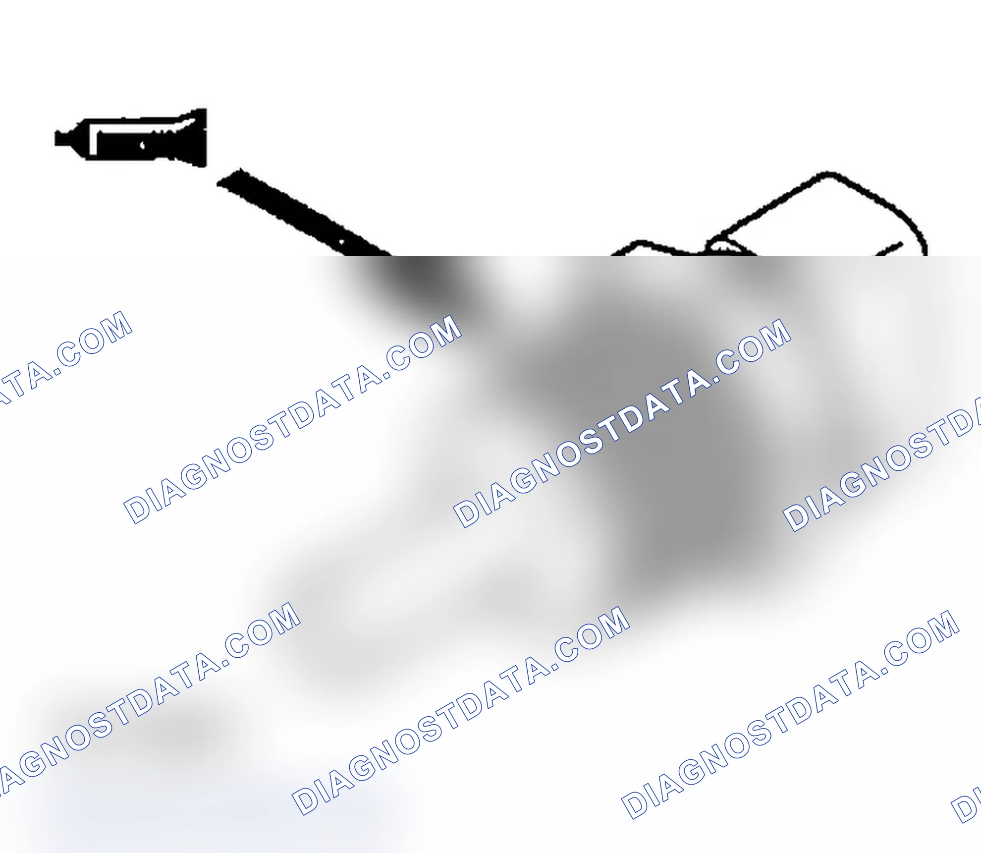 Scheme 640: >> B << SEALANT APPLICATION TO ENGINE COOLANT TEMPERATURE SENSOR