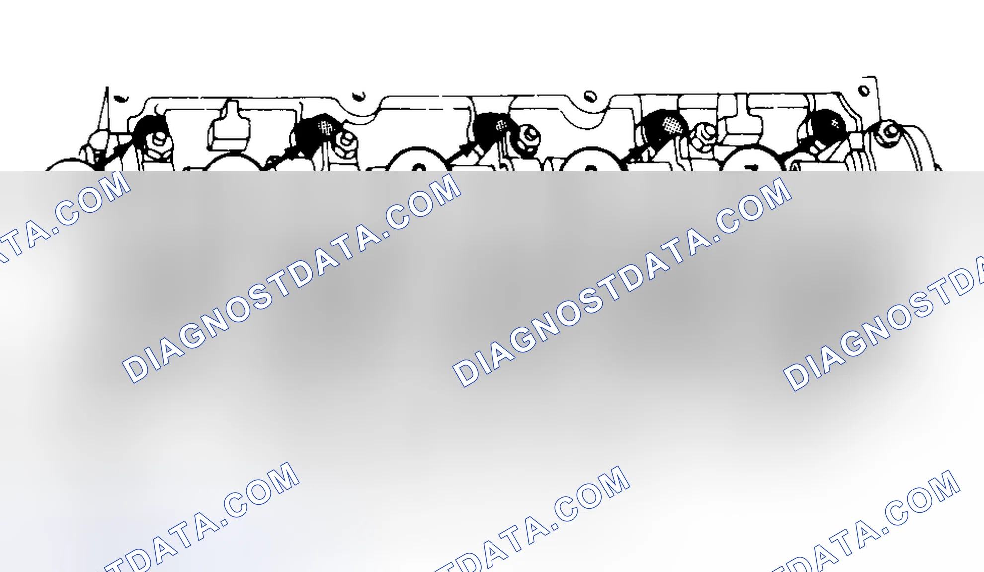 Scheme 7: Typical Cylinder Head Tightening or Loosening Sequence
