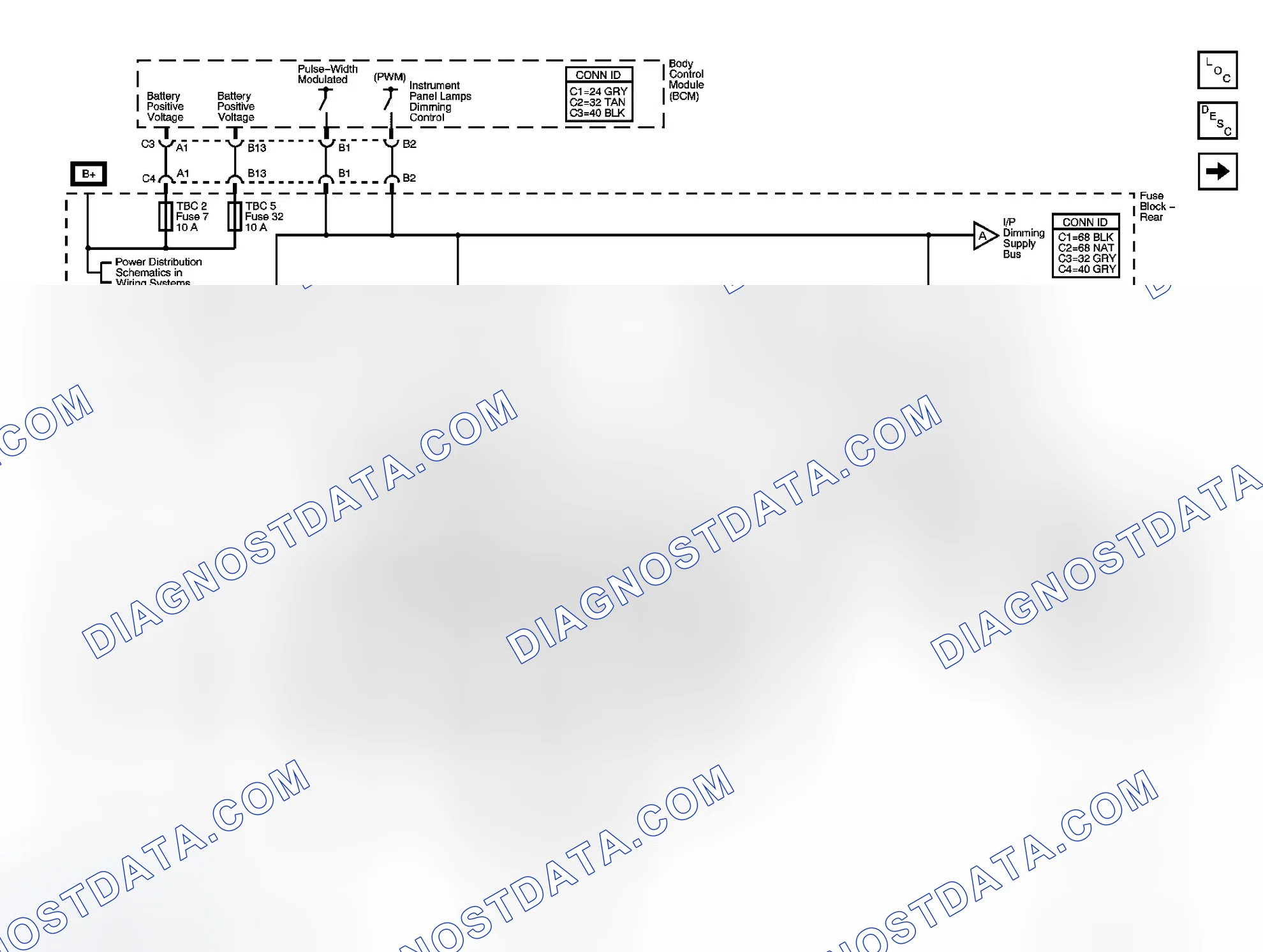 Scheme 17: Interior Lights Dimming Schematics