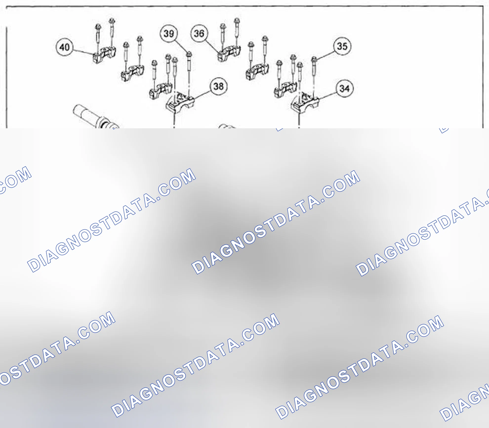 Scheme 424: RH Side Intake and Exhaust Camshaft