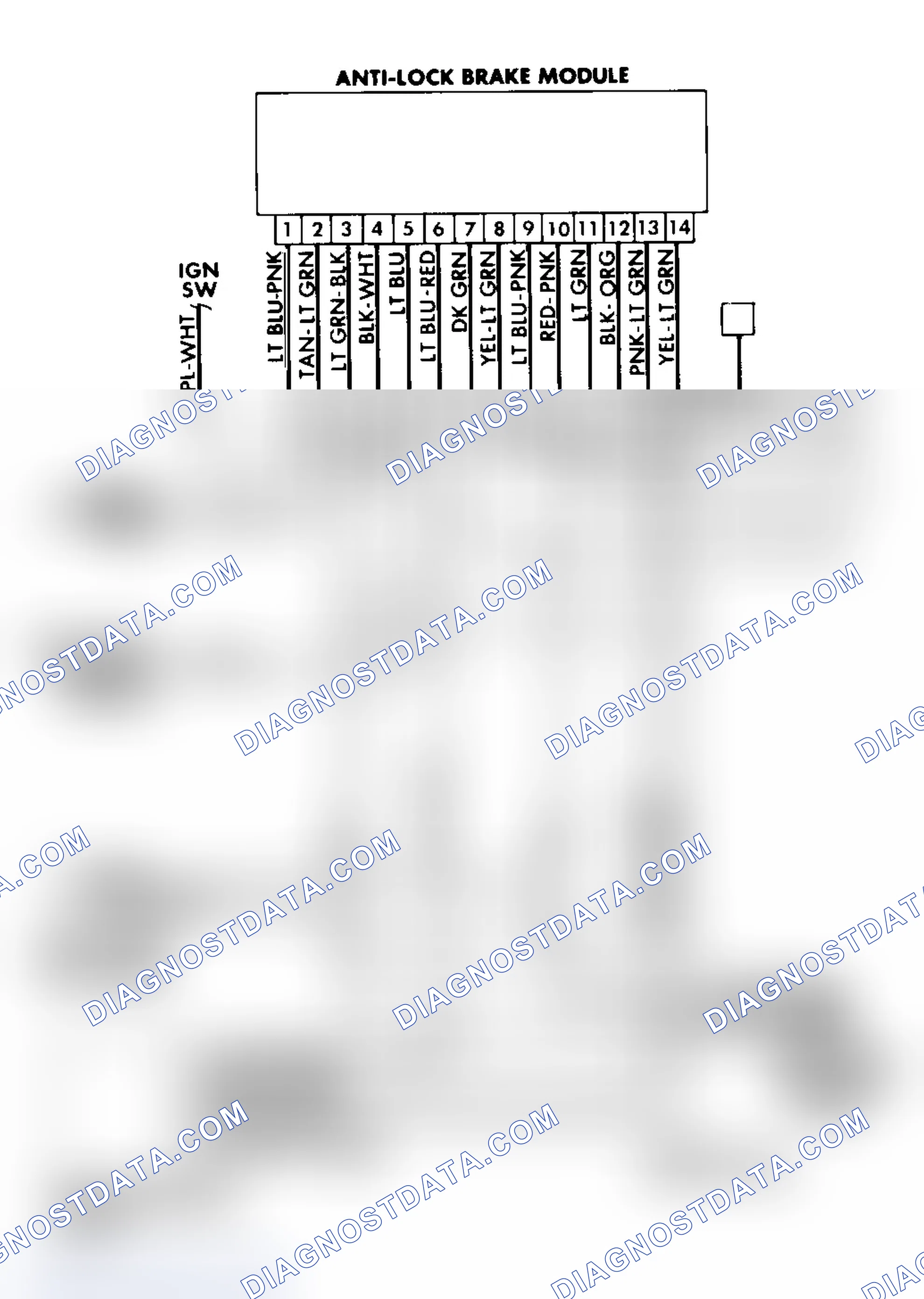Scheme 7: Bronco & F Series RABS Wiring Diagram