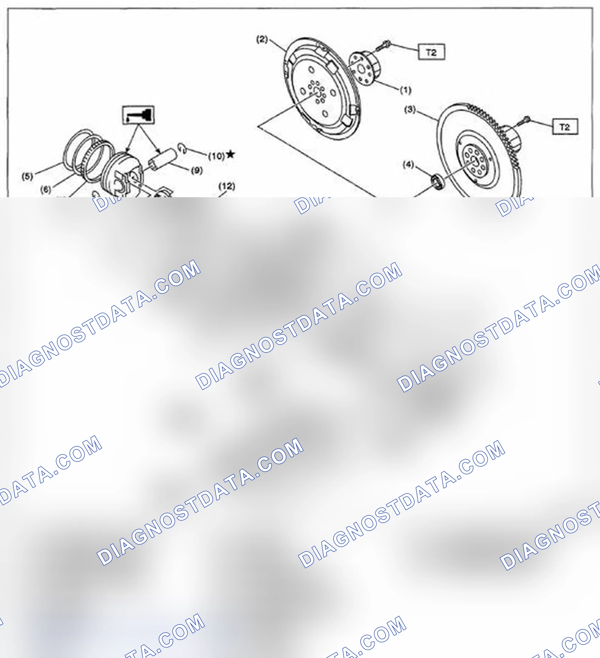 Scheme 566: CRANKSHAFT AND PISTON