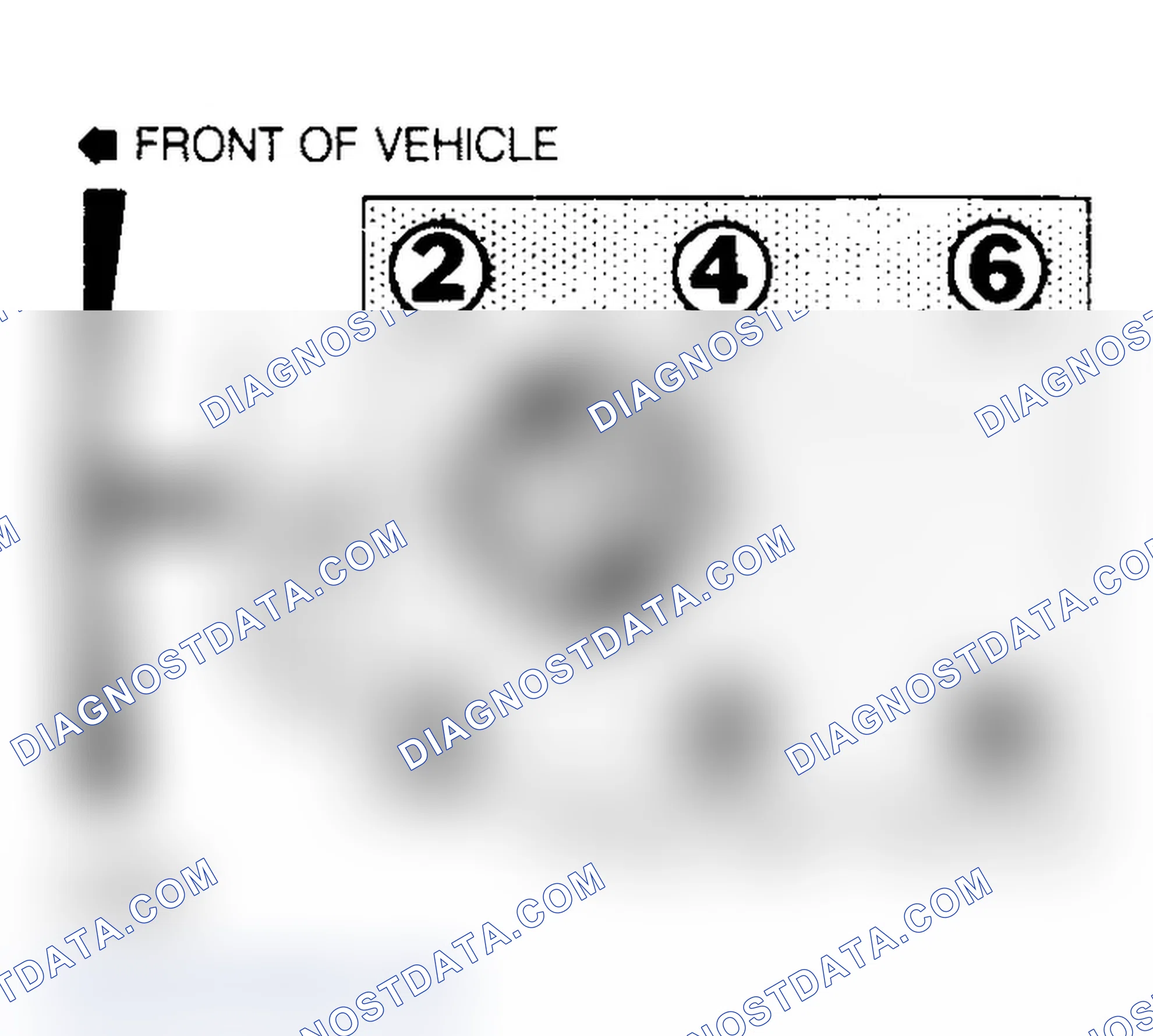Scheme 13: 3.8L (VIN A) Firing Order & Timing Marks