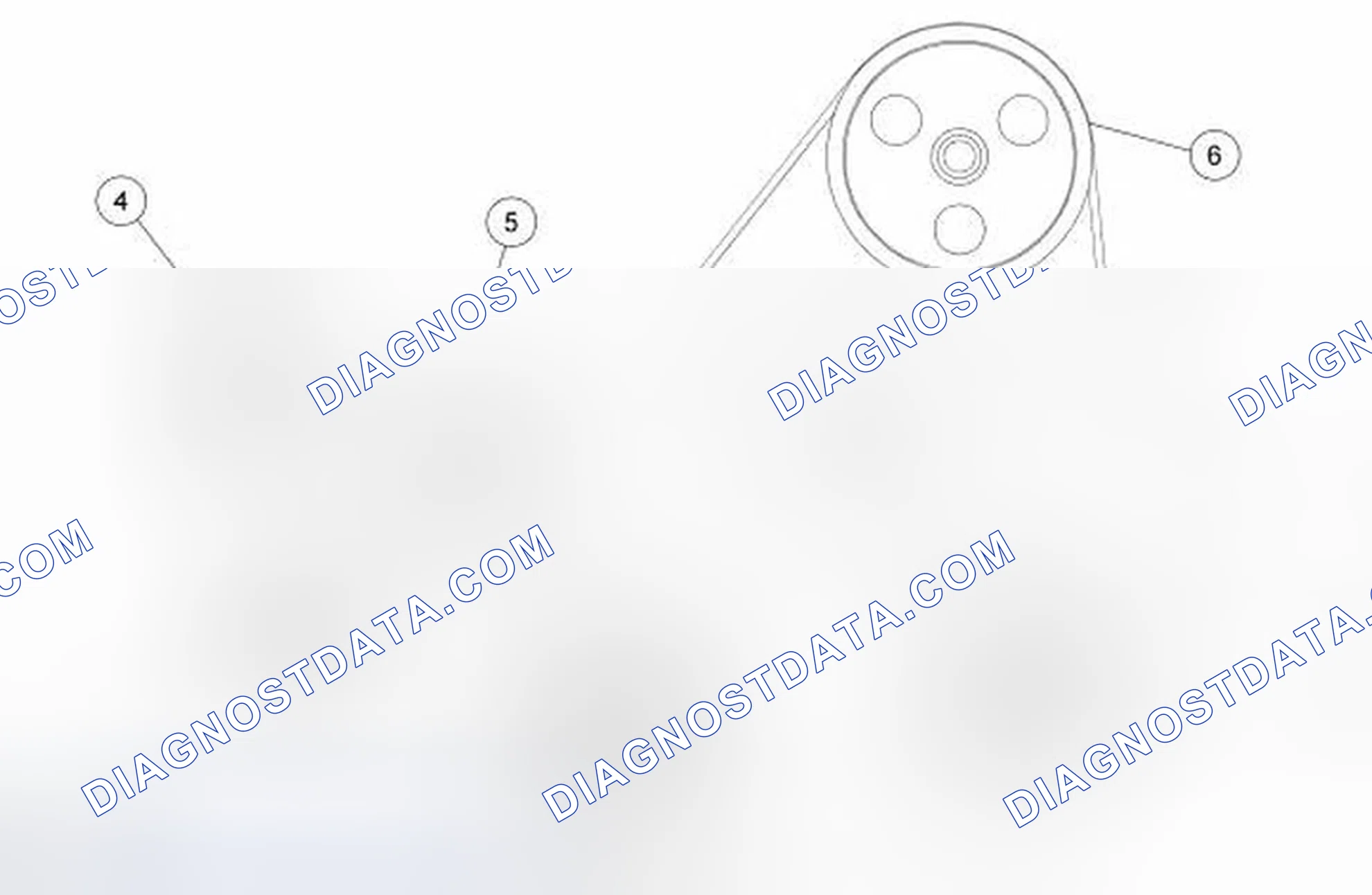 Scheme 1: Accessory Drive Belt Routing