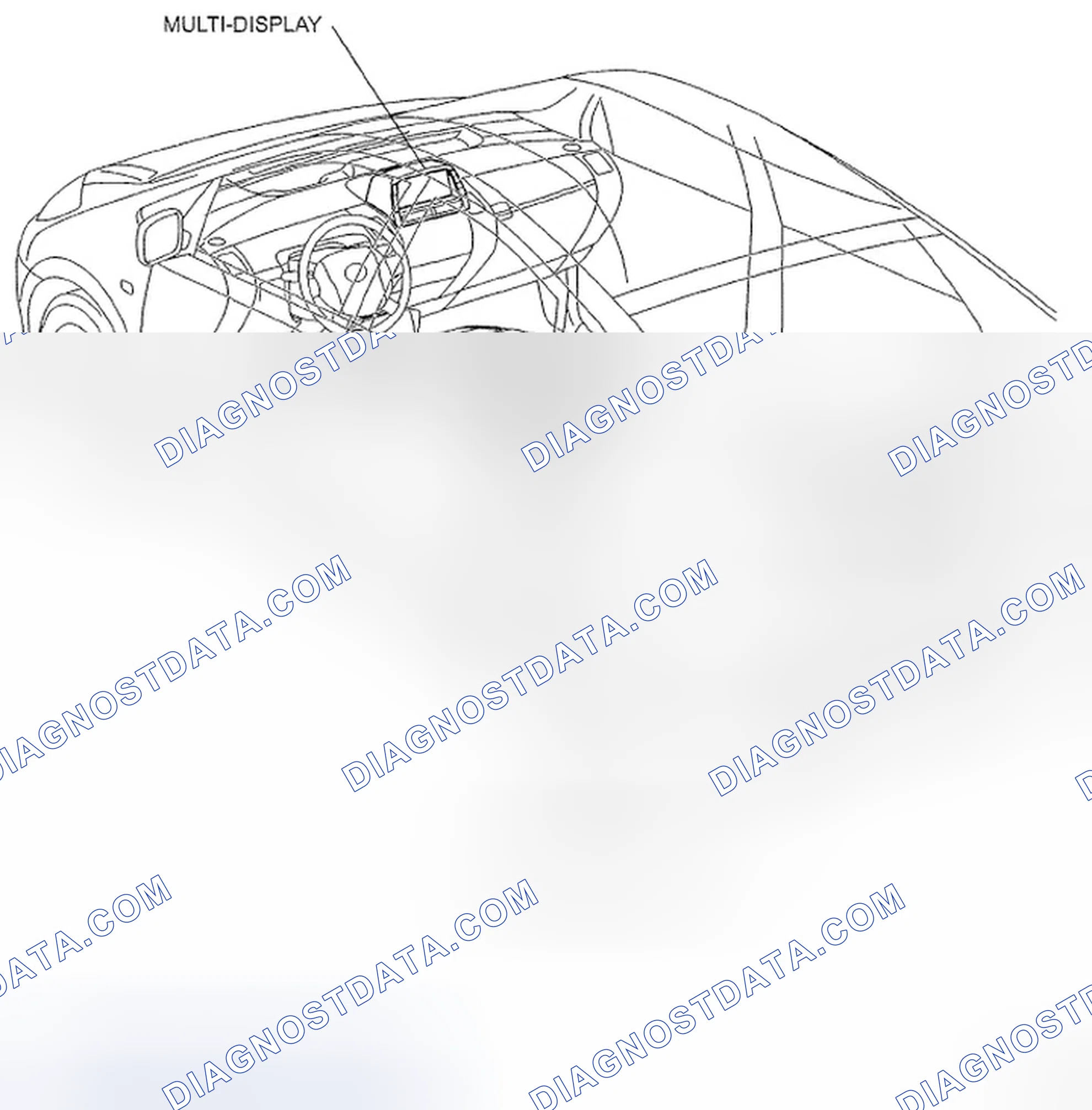 Scheme 14: Identifying Rear View Monitor System Parts Location (2 Of 2)