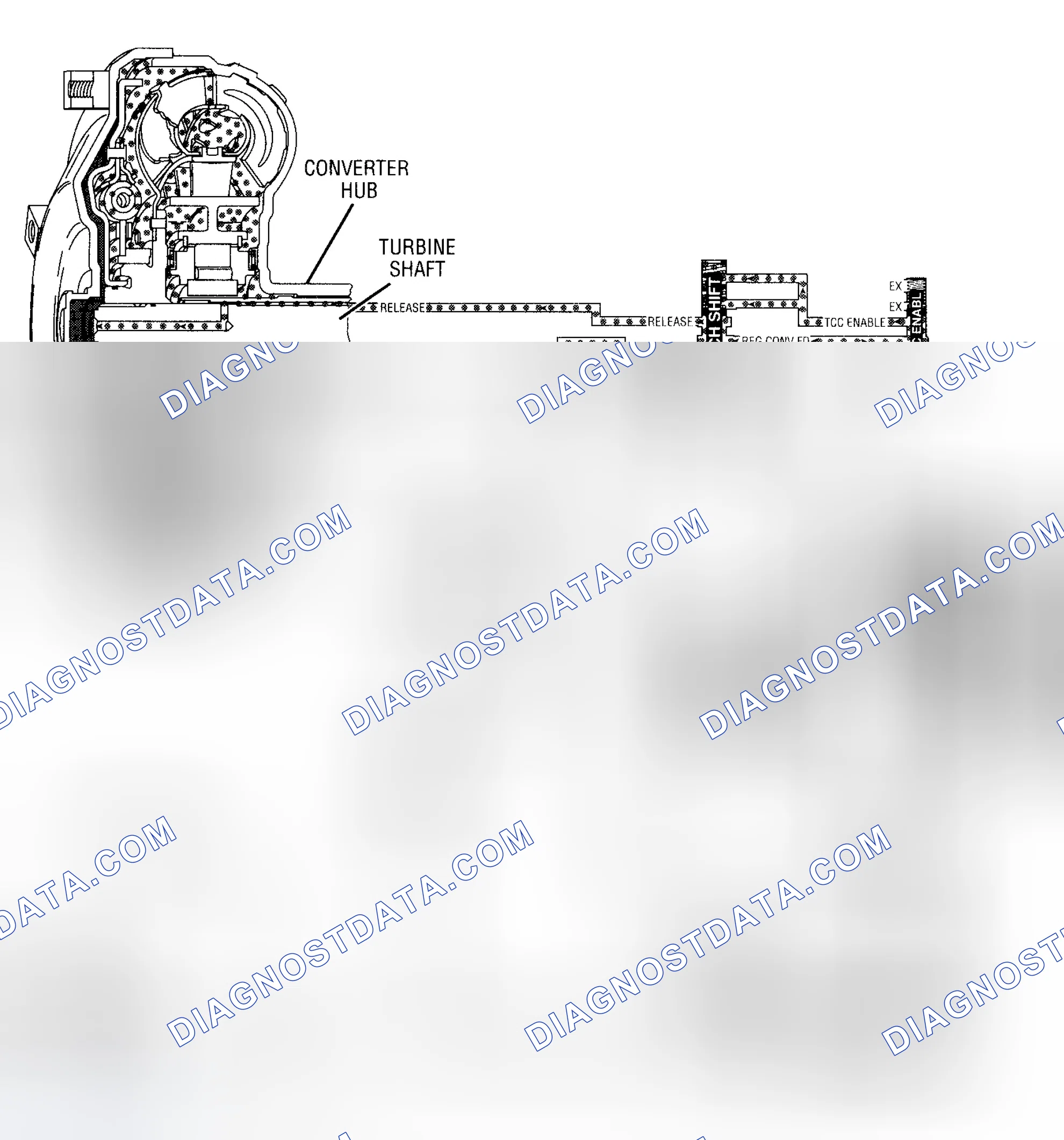 Scheme 213: Code 39 Schematic (With 4L80-E Transmission) TCC Stuck Off
