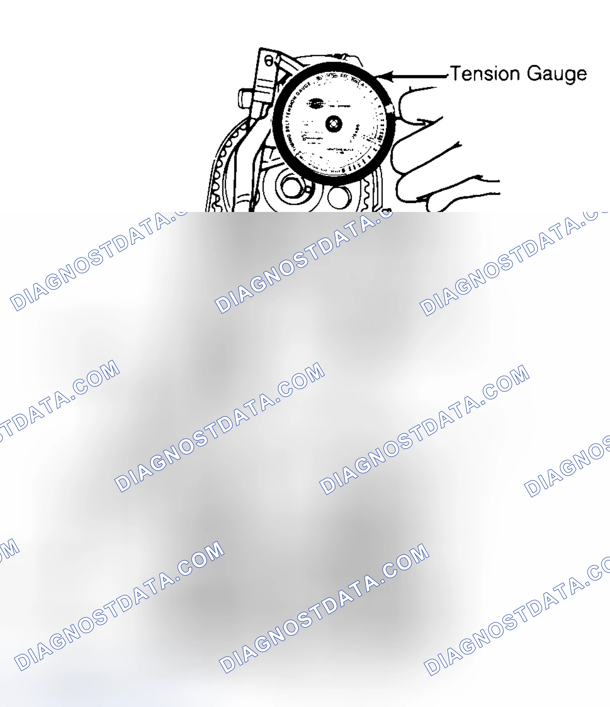 Scheme 3: Adjusting Typical Timing Belt Tension