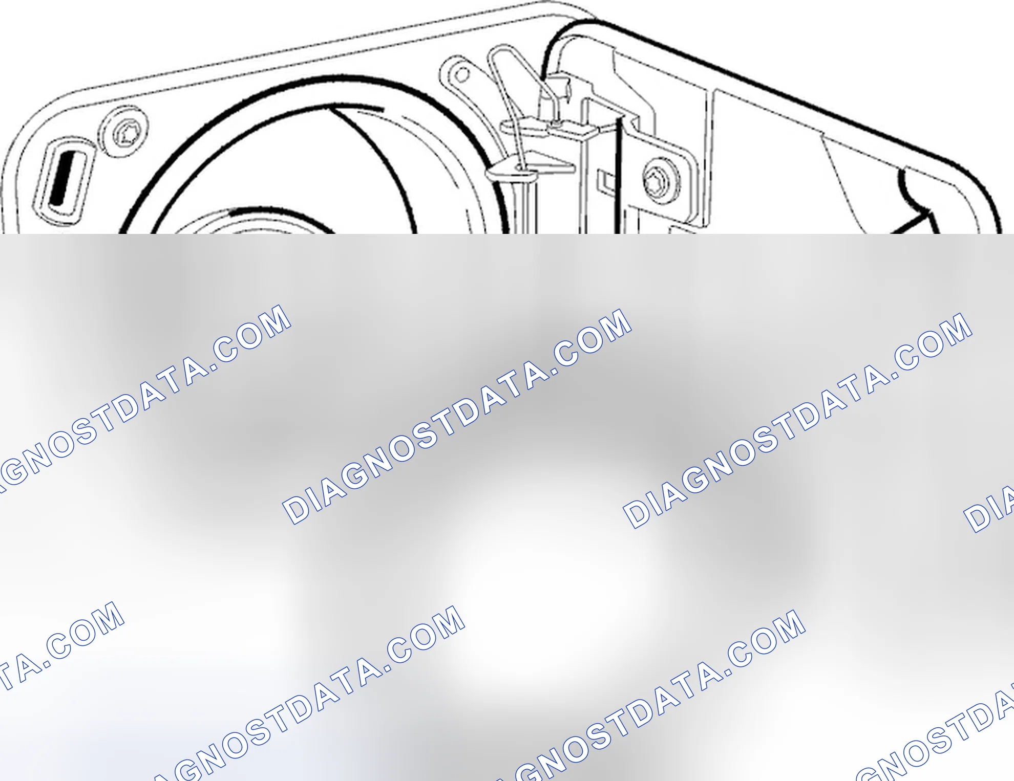 Scheme 306: Remove the fuel filler pipe