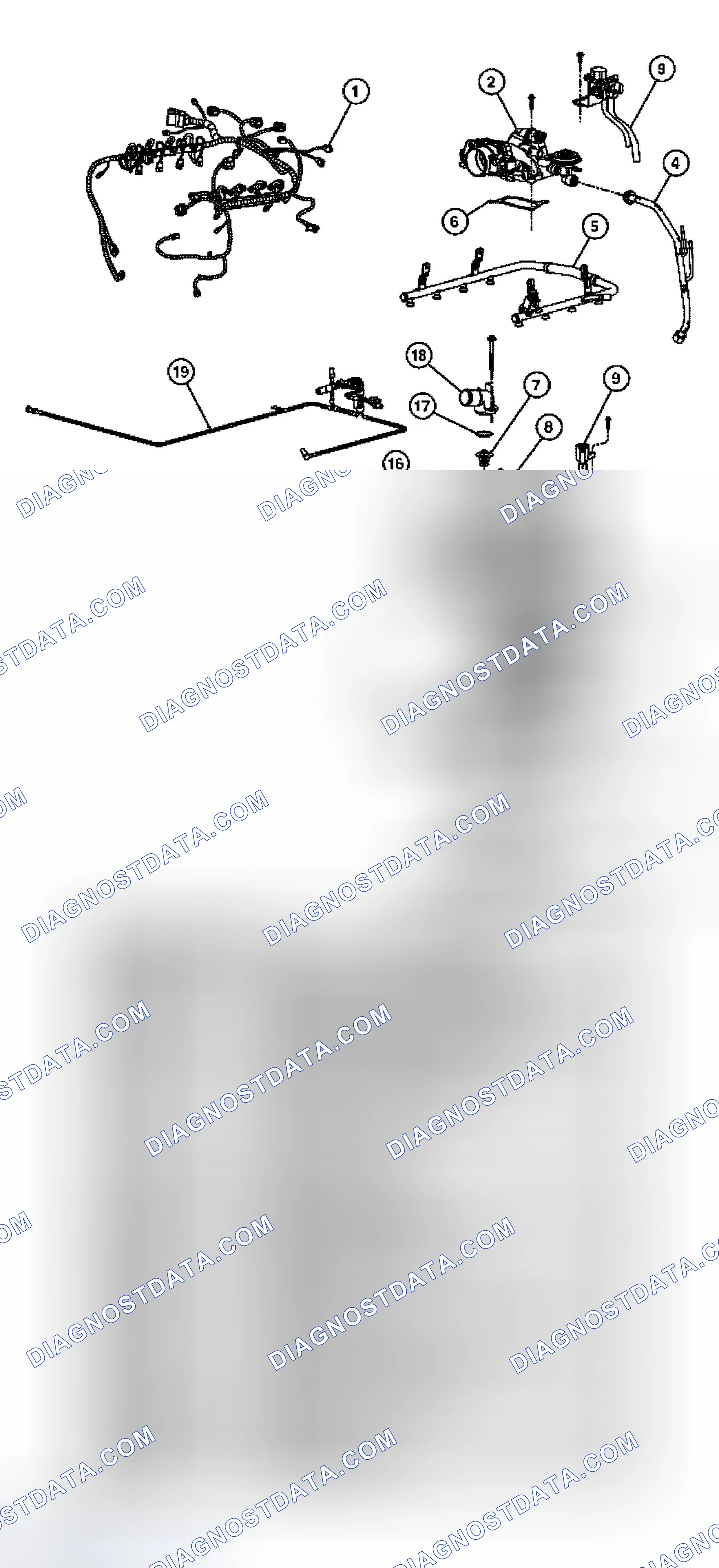 Scheme 230: 4.6L Engine Induction System Components