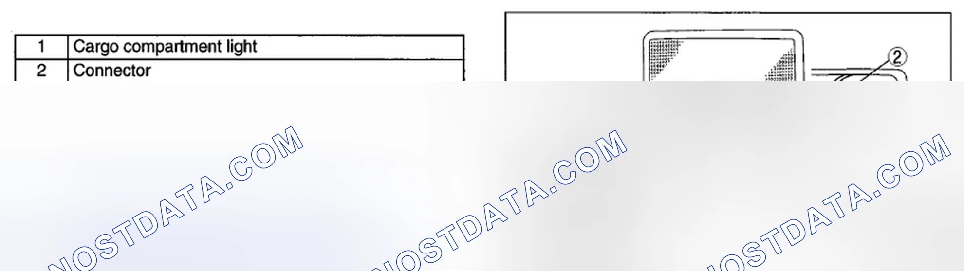 Scheme 74: Cargo Compartment Light