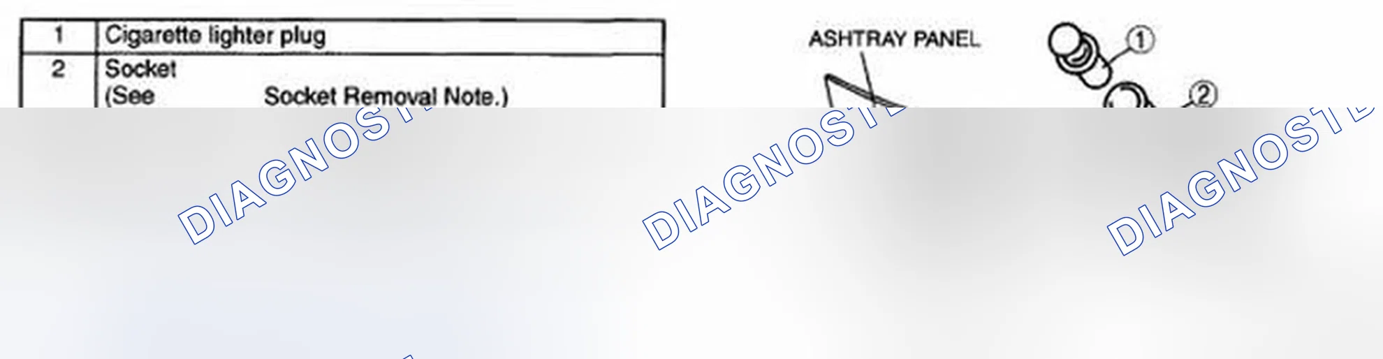 Scheme 51: CIGARETTE LIGHTER REMOVAL/INSTALLATION