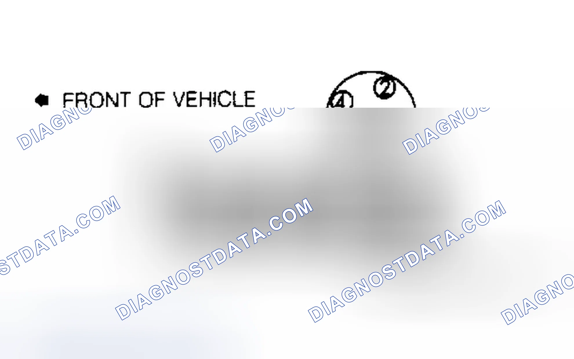 Scheme 1: Firing Order & Timing Marks (2.5L)